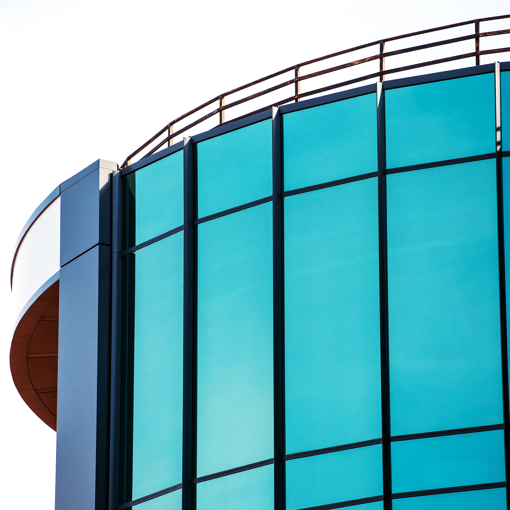 large blue panoramic windows