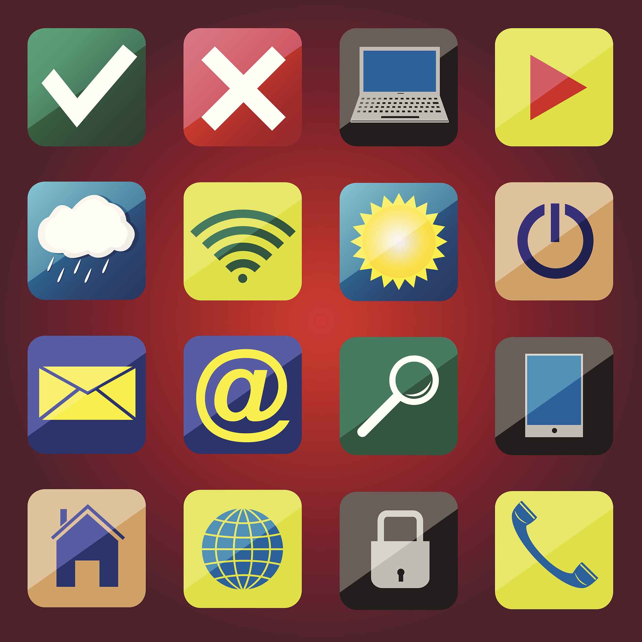 apps icon set