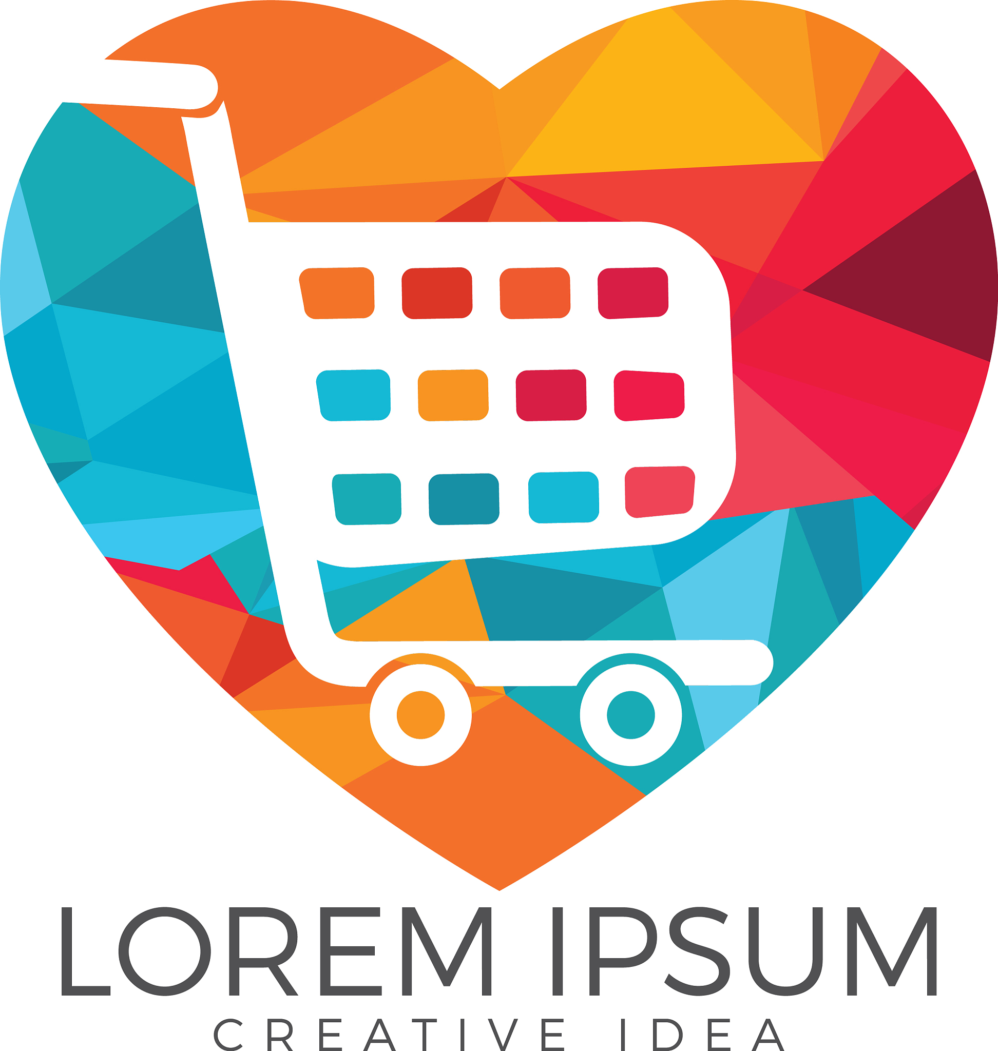 shopping logo design