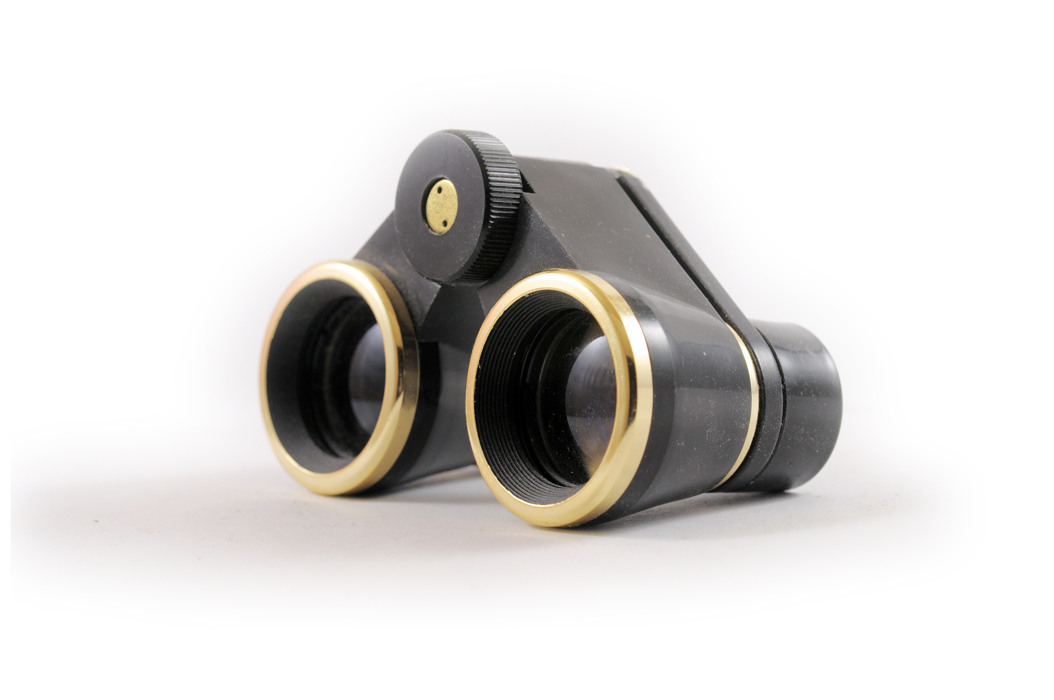 binoculars retro style ,isolated on white background