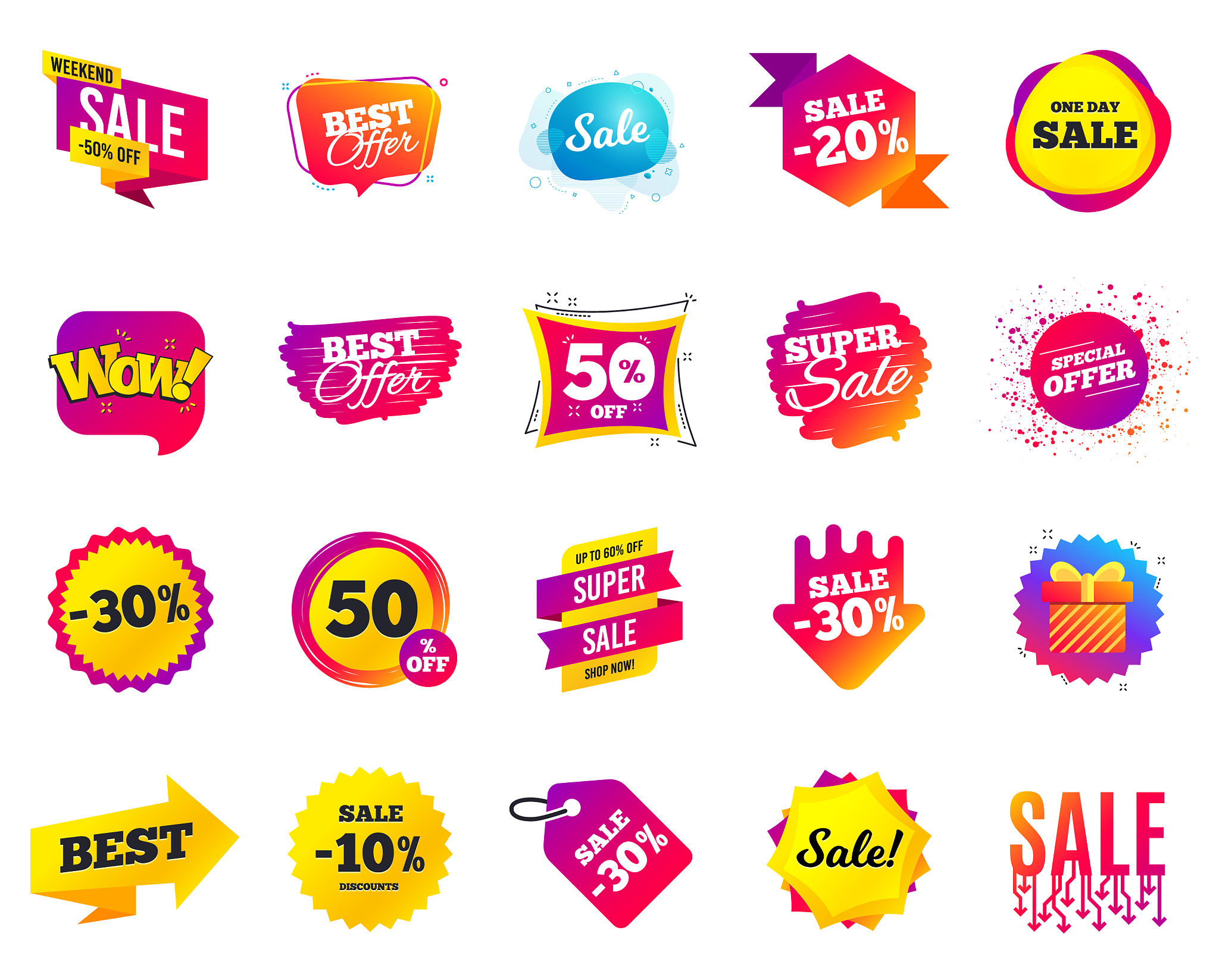 sale banner special offer template tags cyber