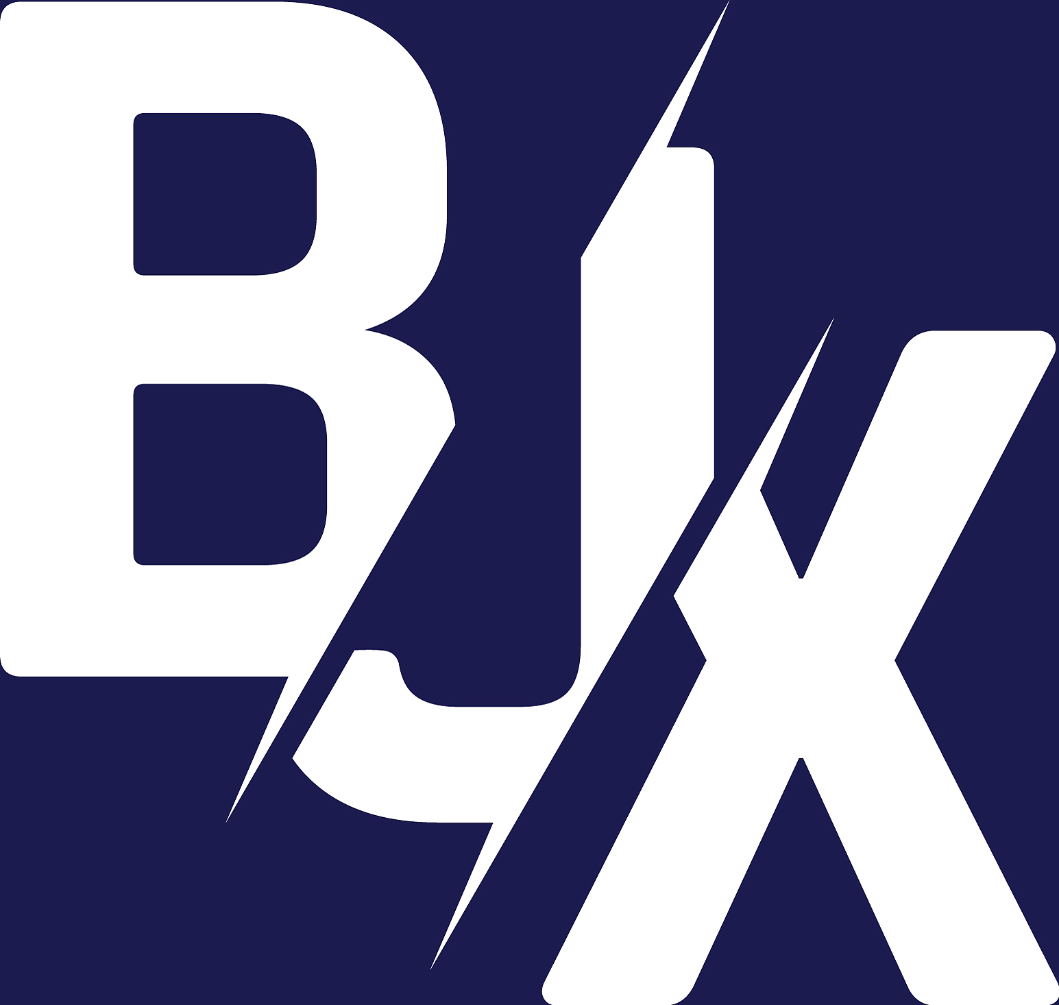 monogram letters initial logo design bjx