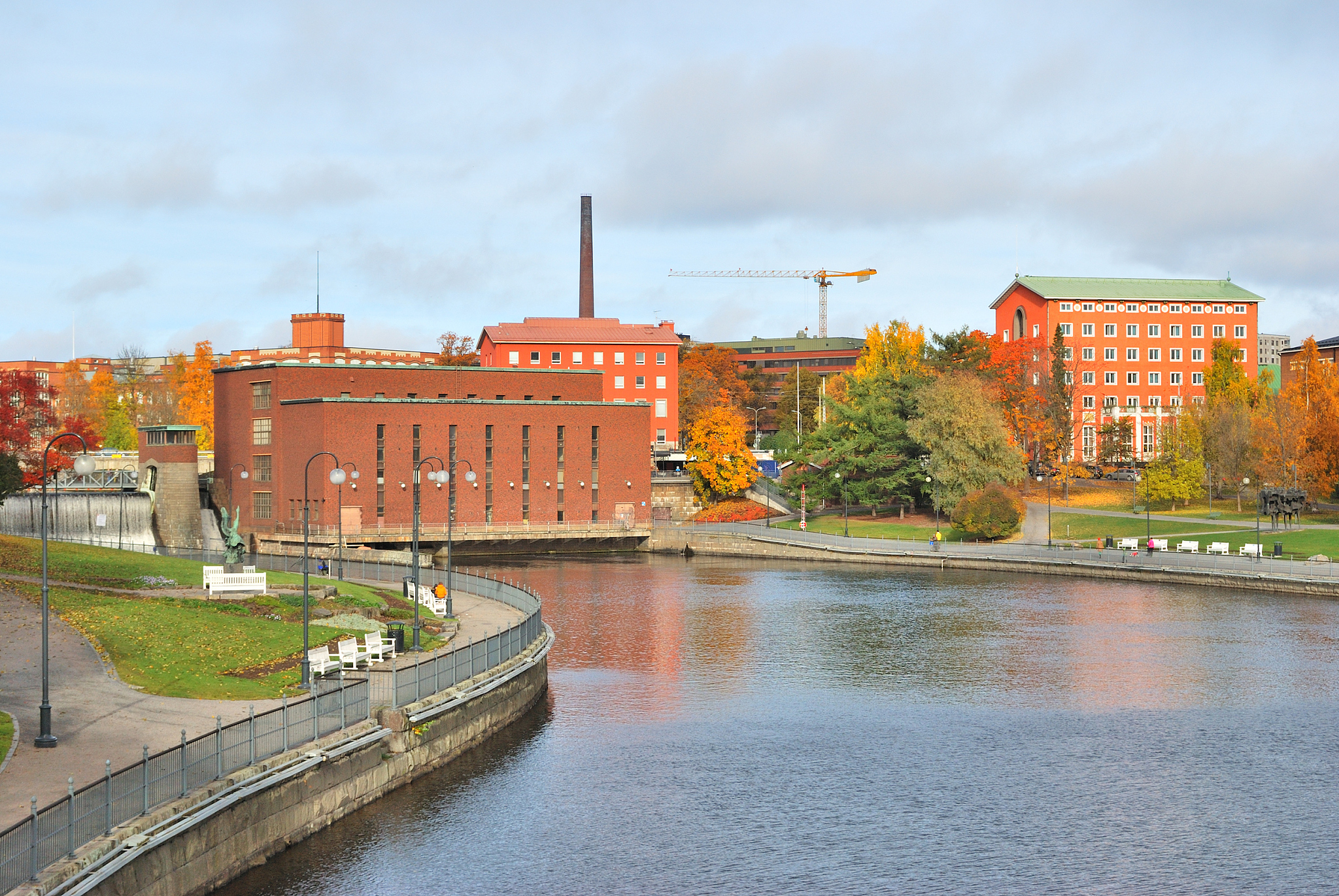 finland. tampere in autumn