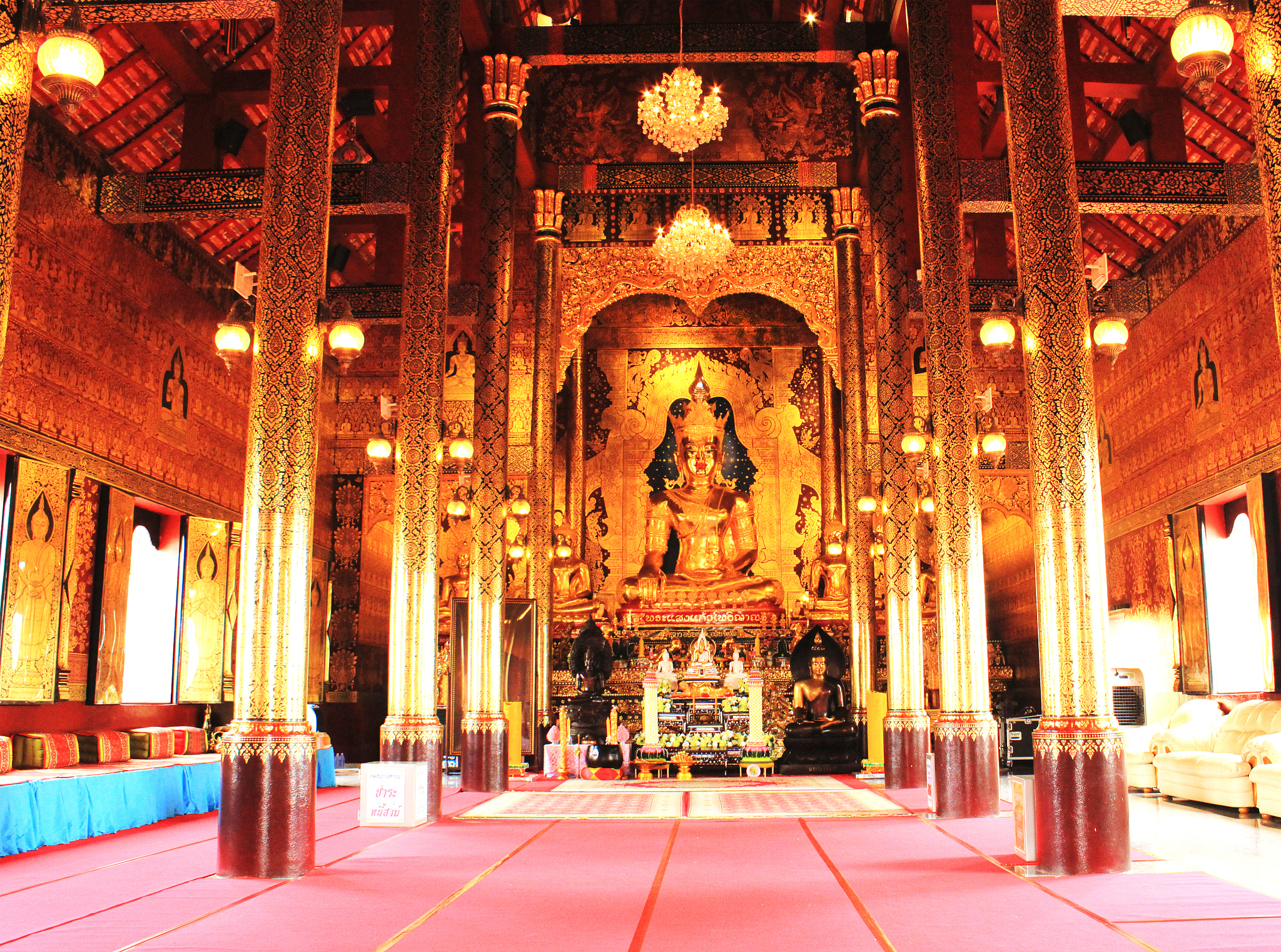 temple saengkaewbhodhiyan suai chiang rai thailand.
