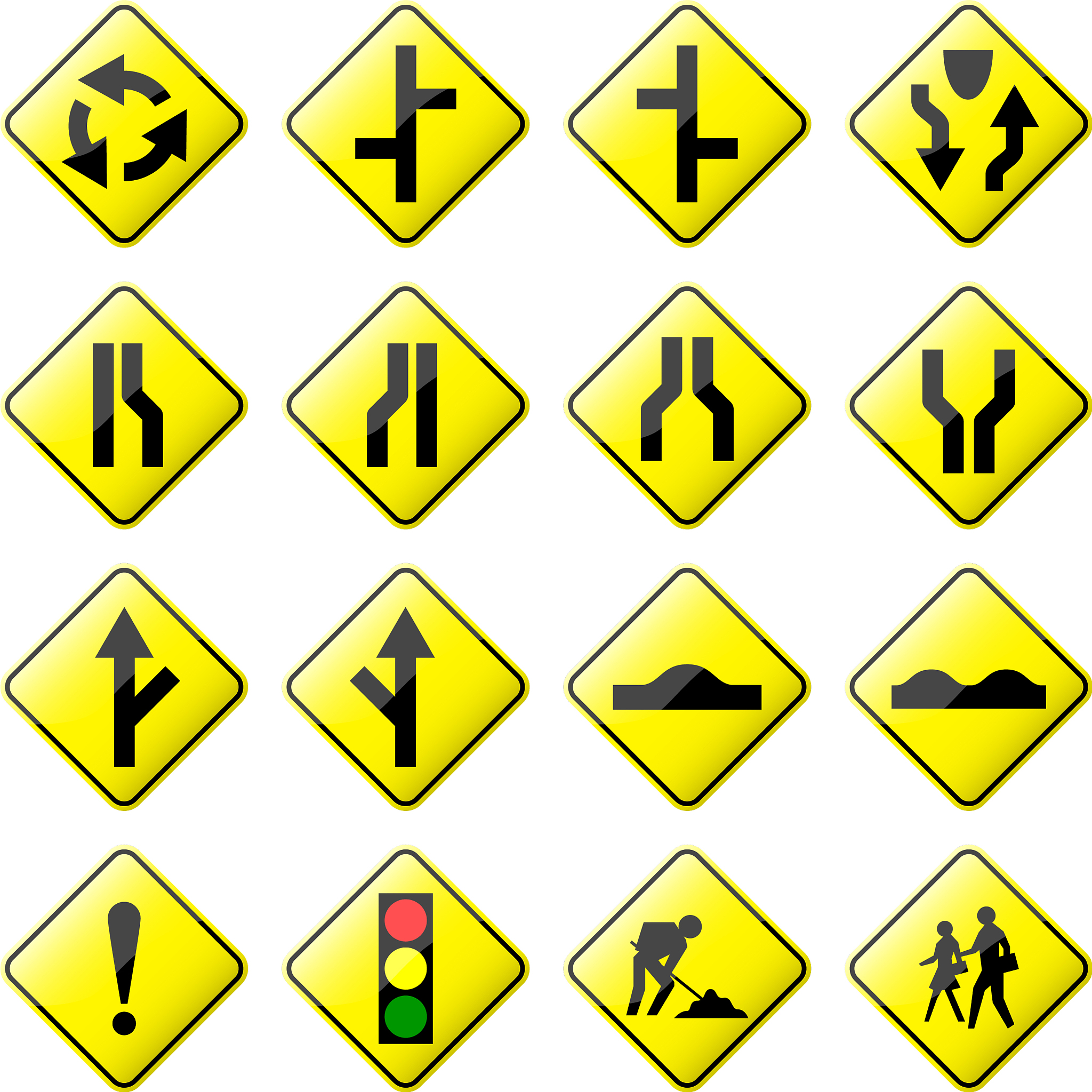 指认方向辅助标志说出标志意义