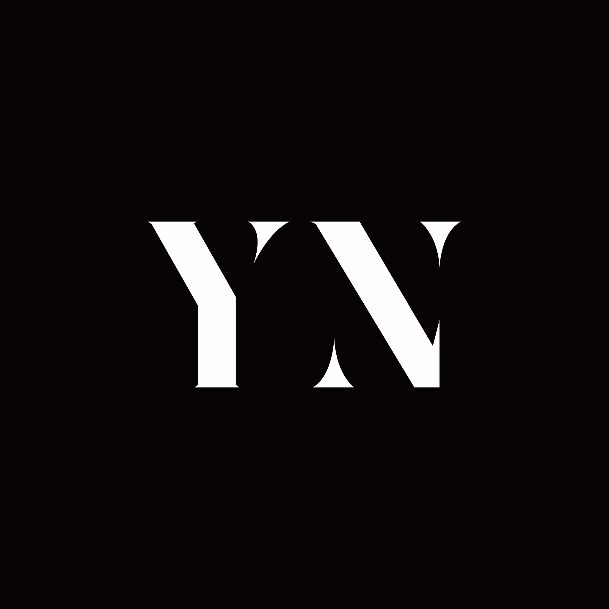 yn logo letter initial logo designs template