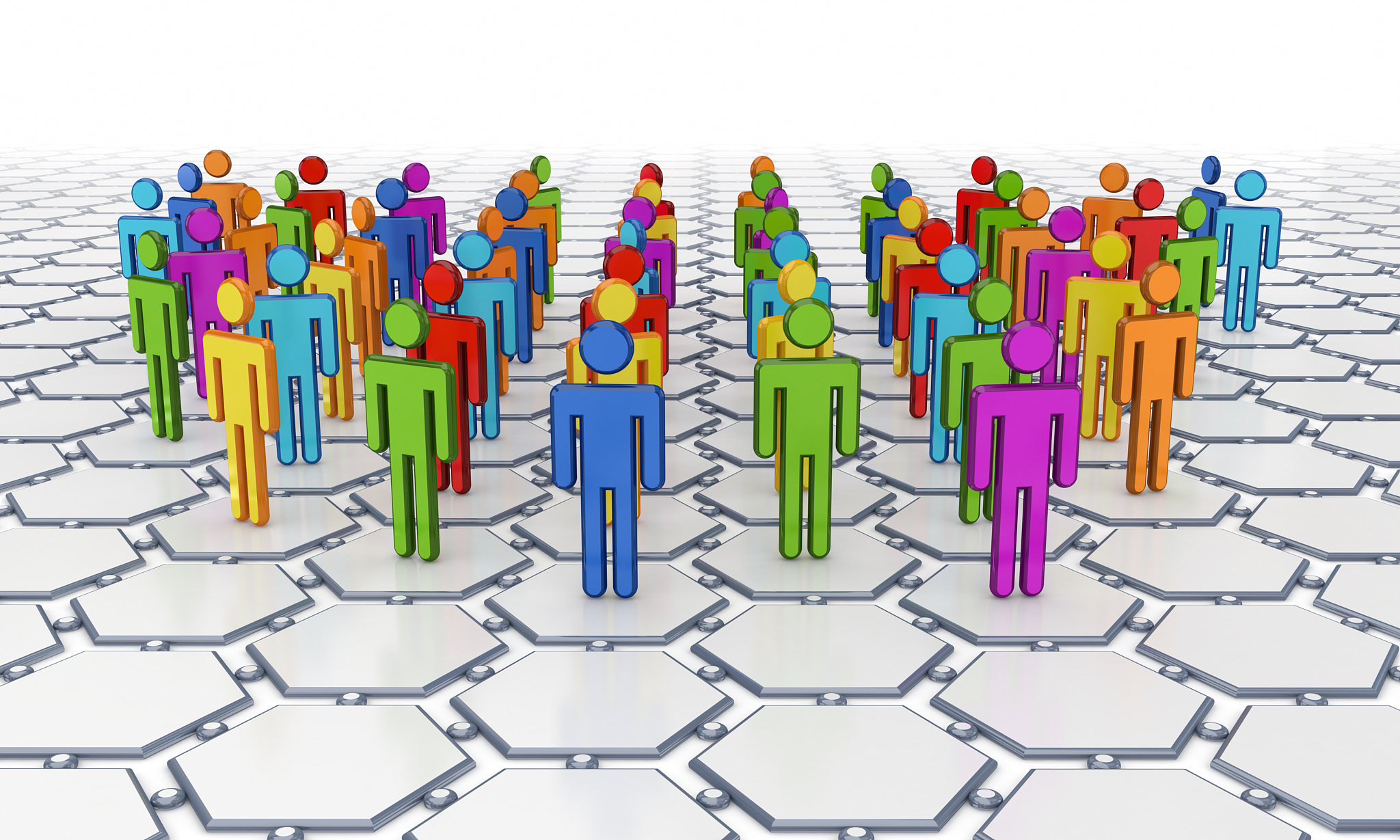 social network concept.
