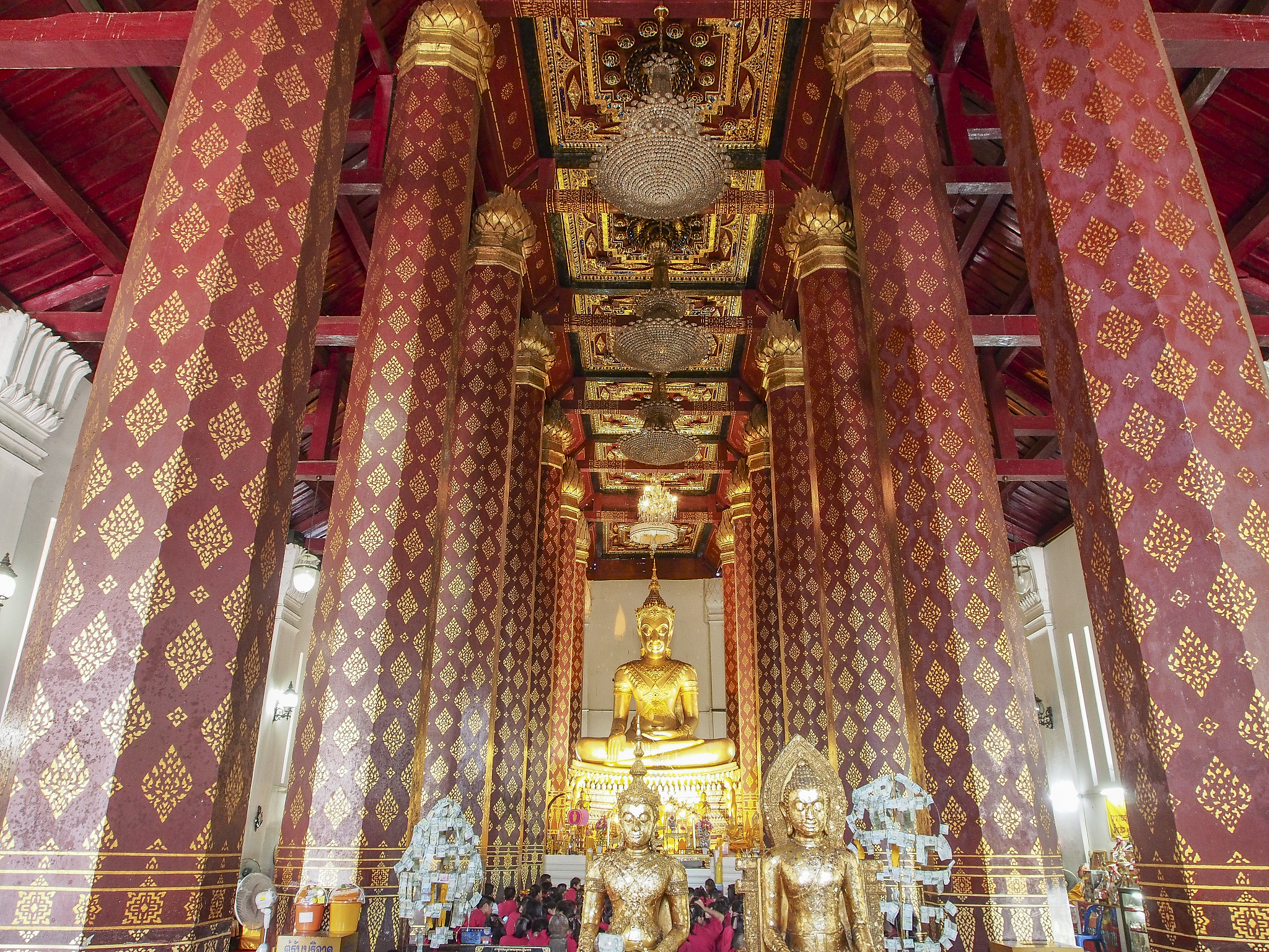 inside church