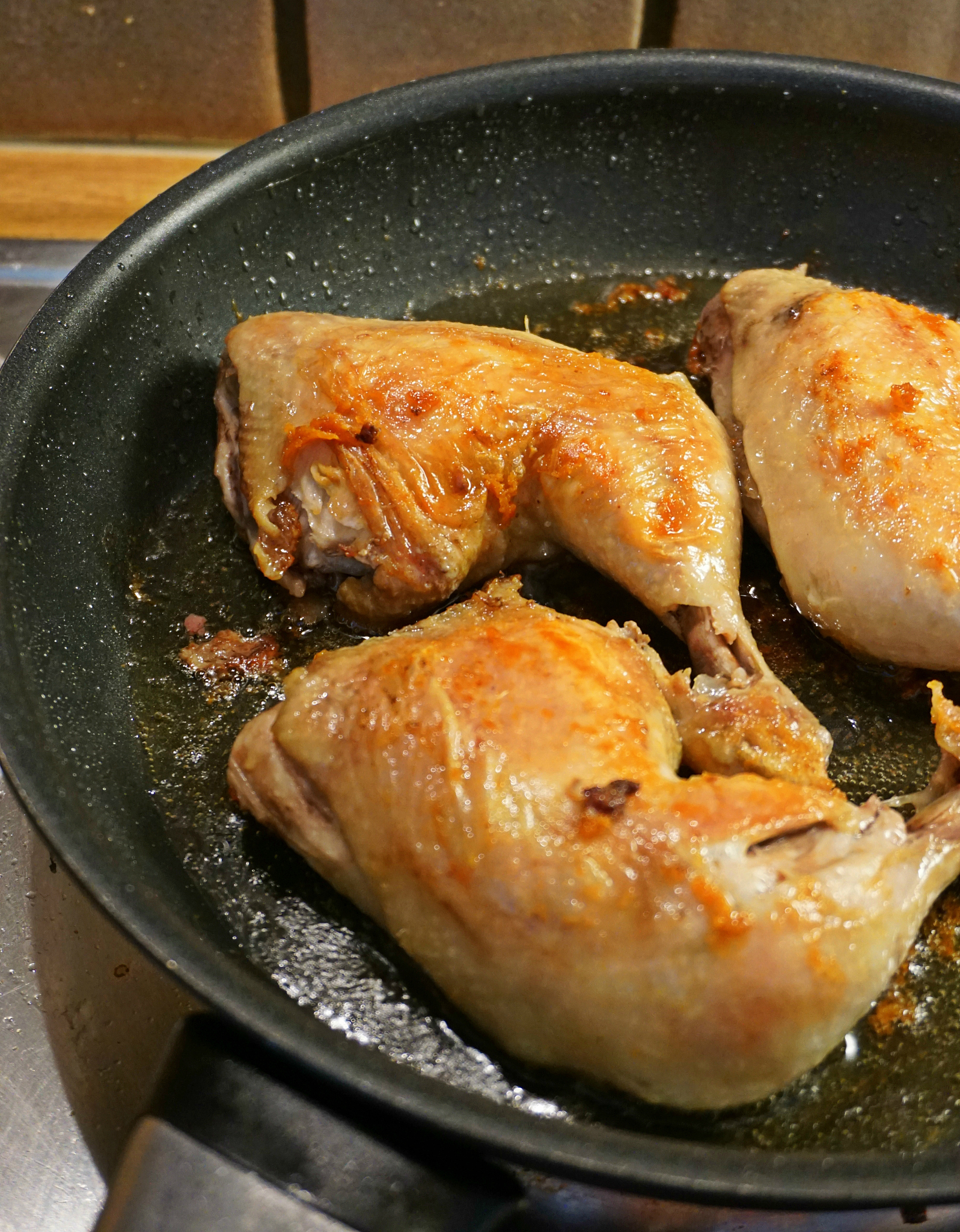 空气炸锅烤鸡腿