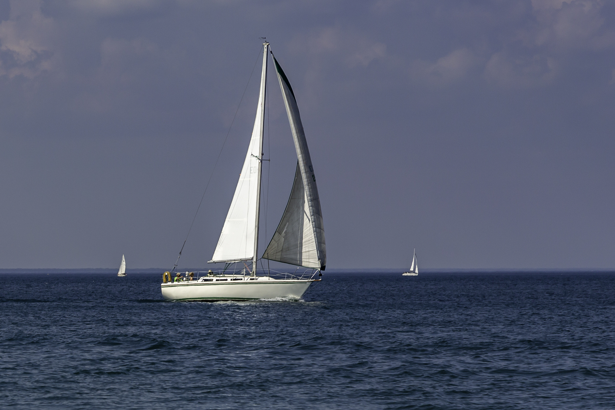 out for a sail
