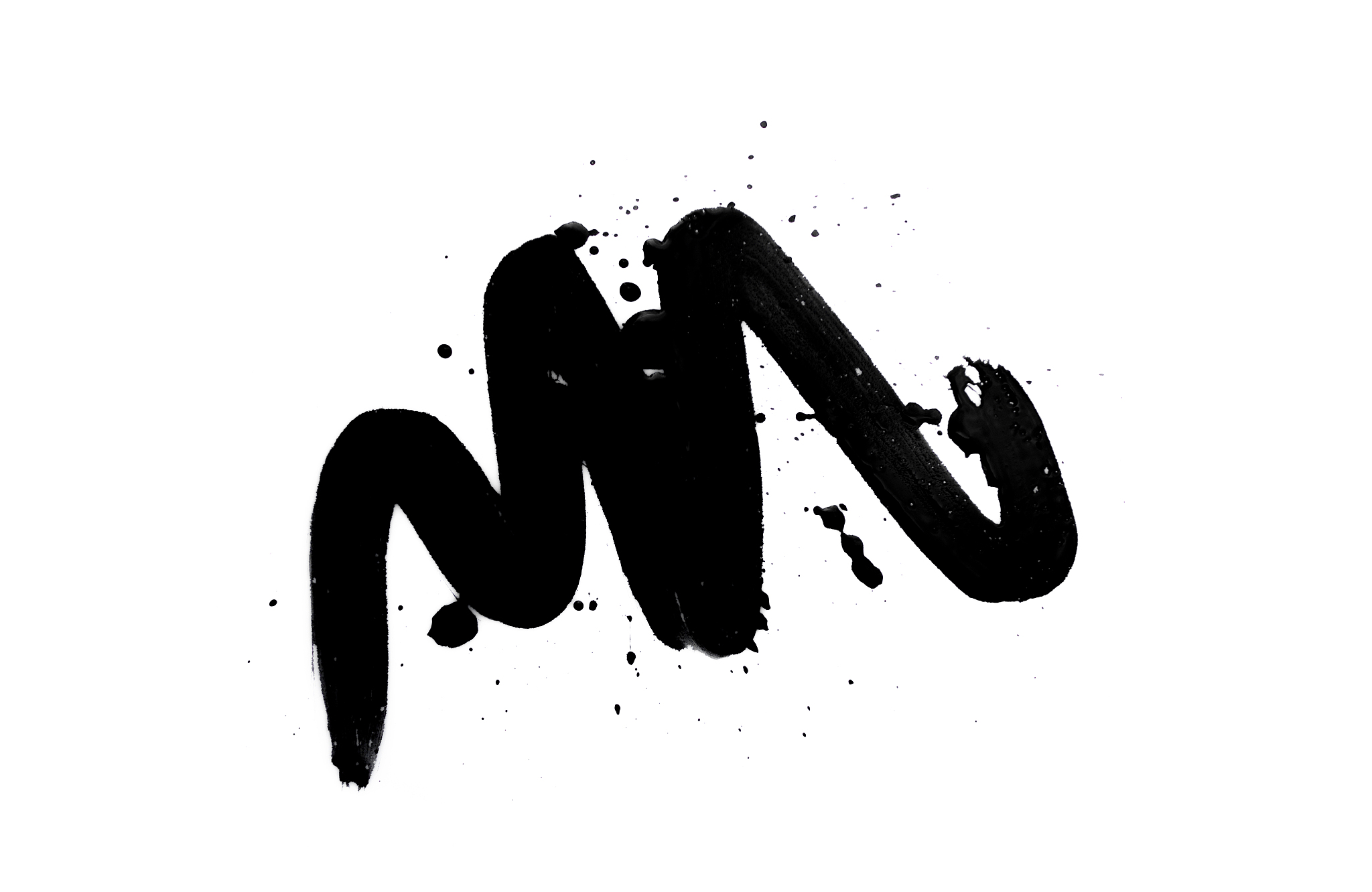 abstract black watercolor paint splash background. black waterco