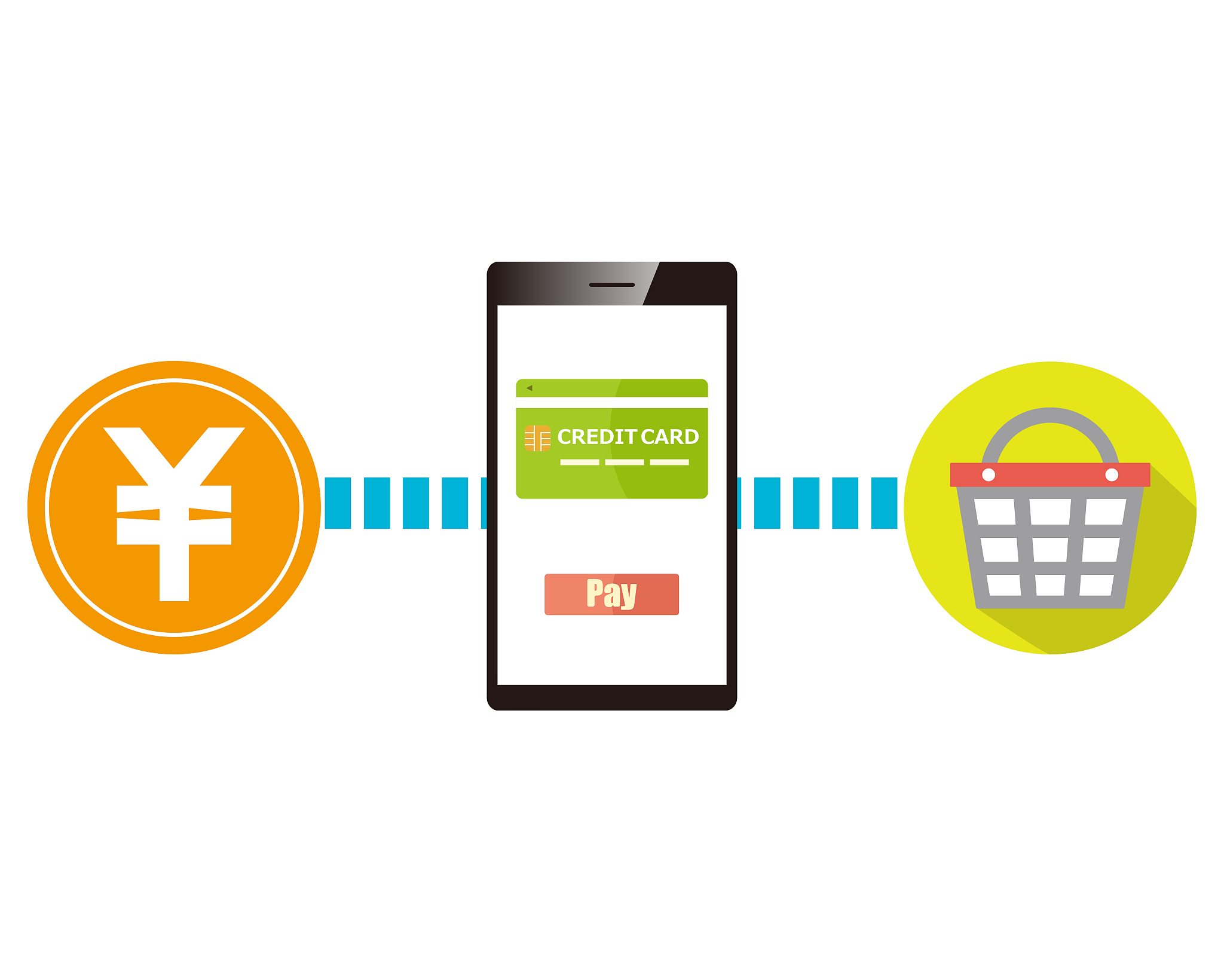 online payment. smartphone. vector illustration . electronic pay