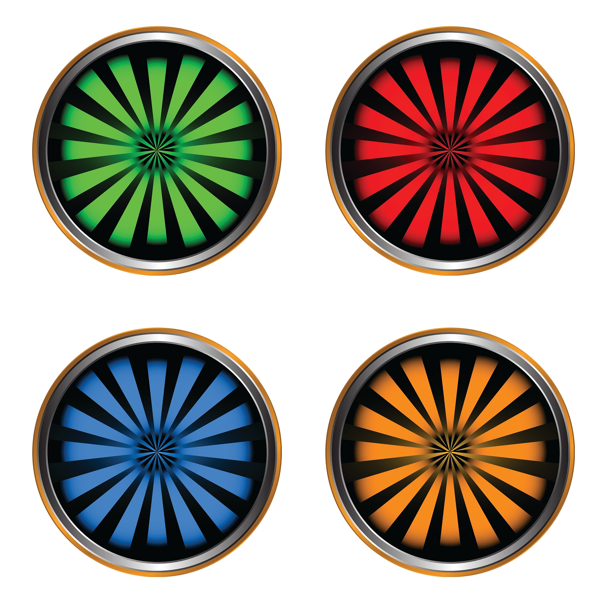 four web icons
