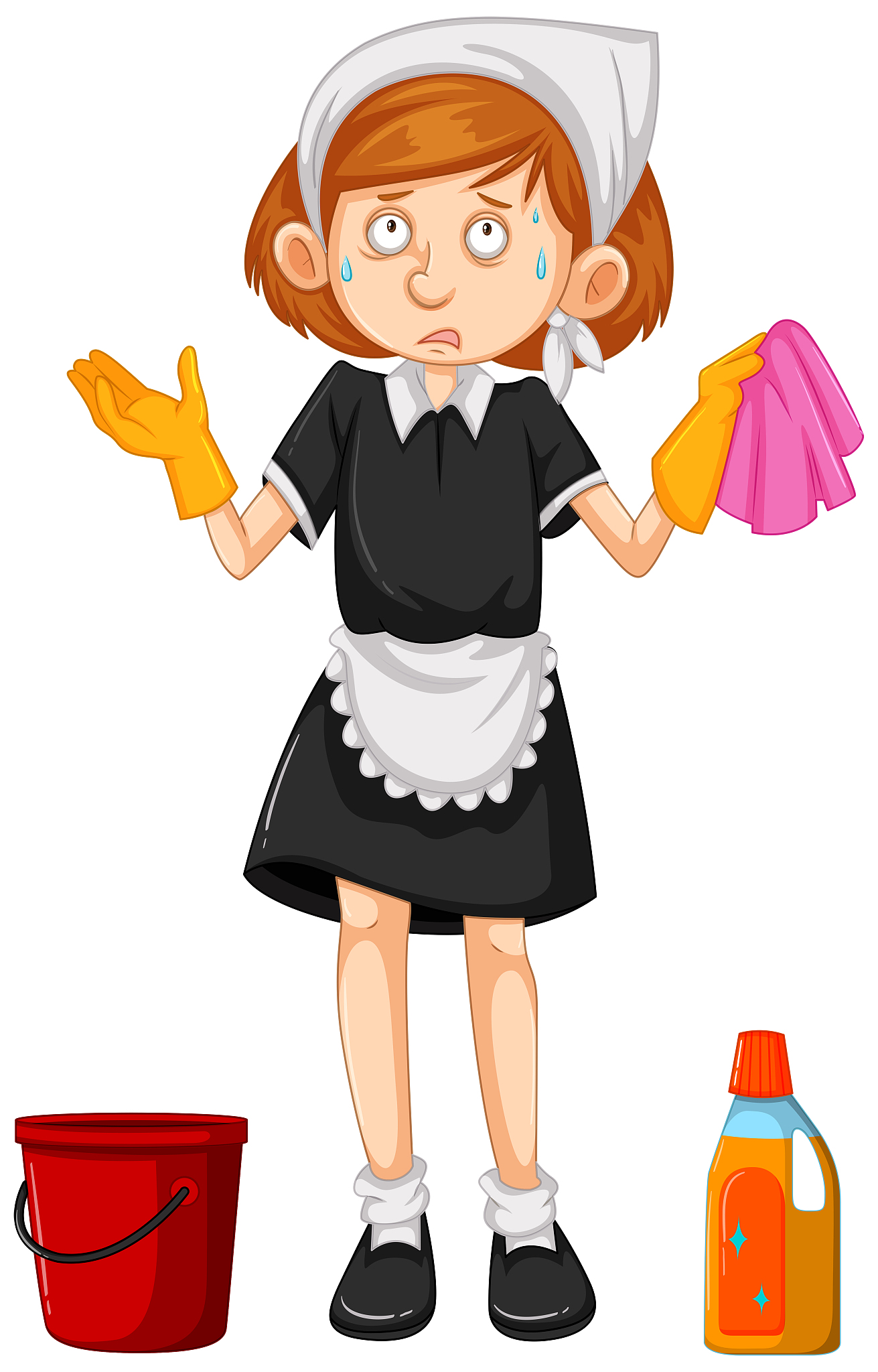 Cleaning is like Art; you never know where it will take you… 翻译成中文