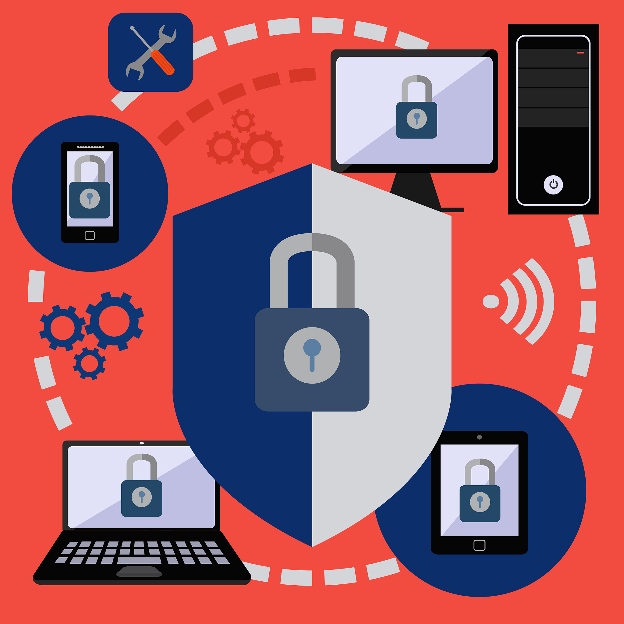 internet security and data protection for digital