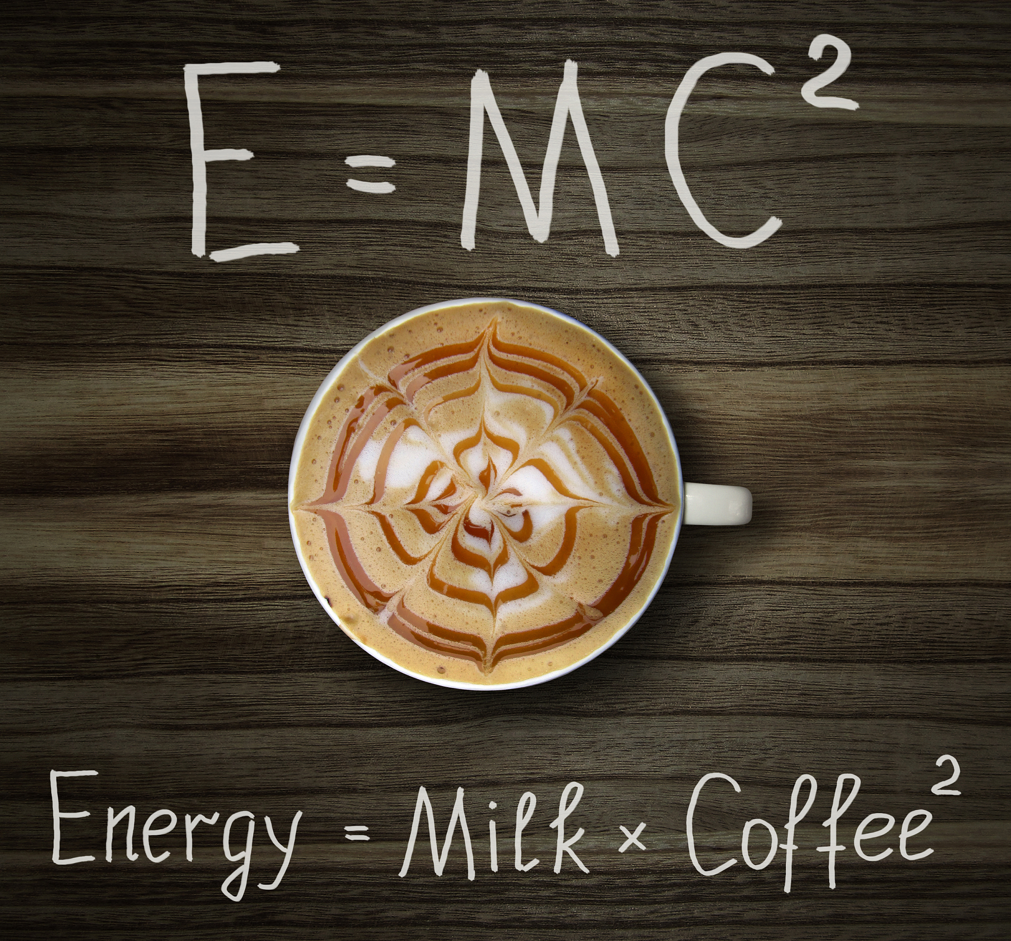 cup of coffee with formula