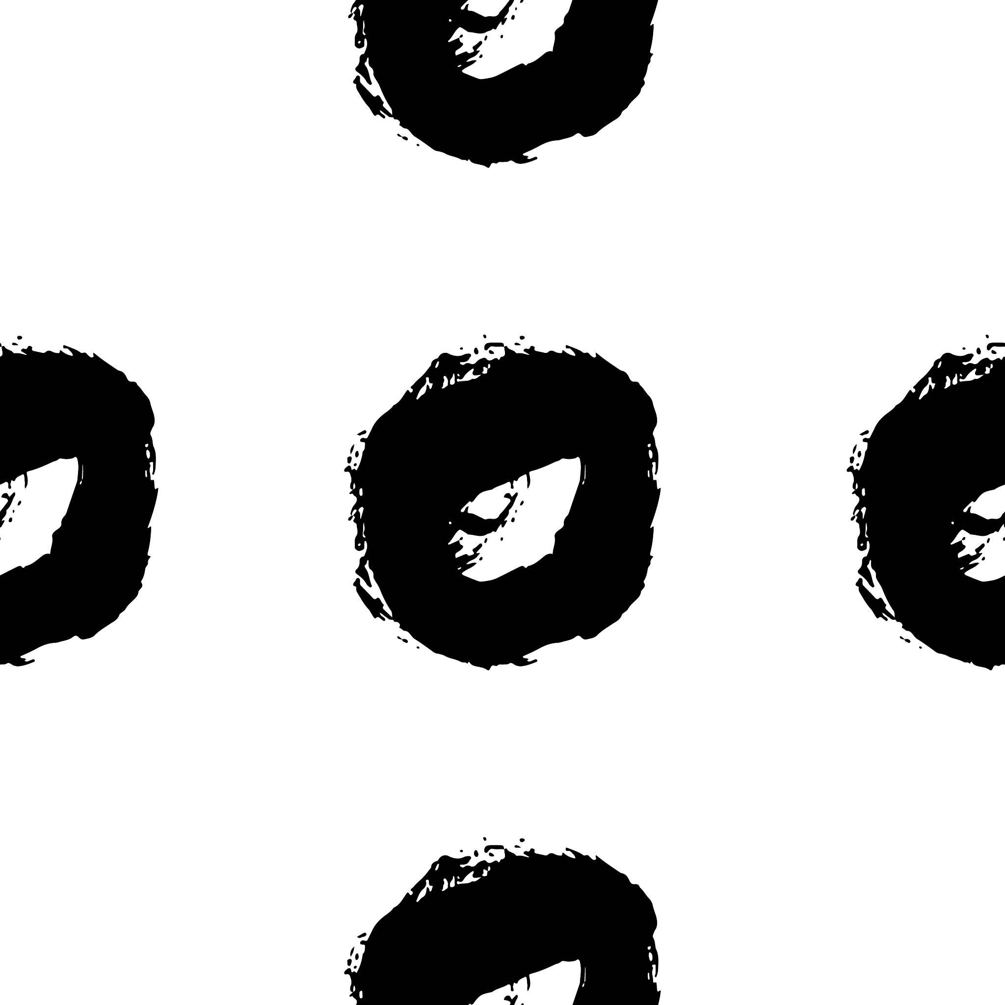 hand drawn brush ink grunge black and white