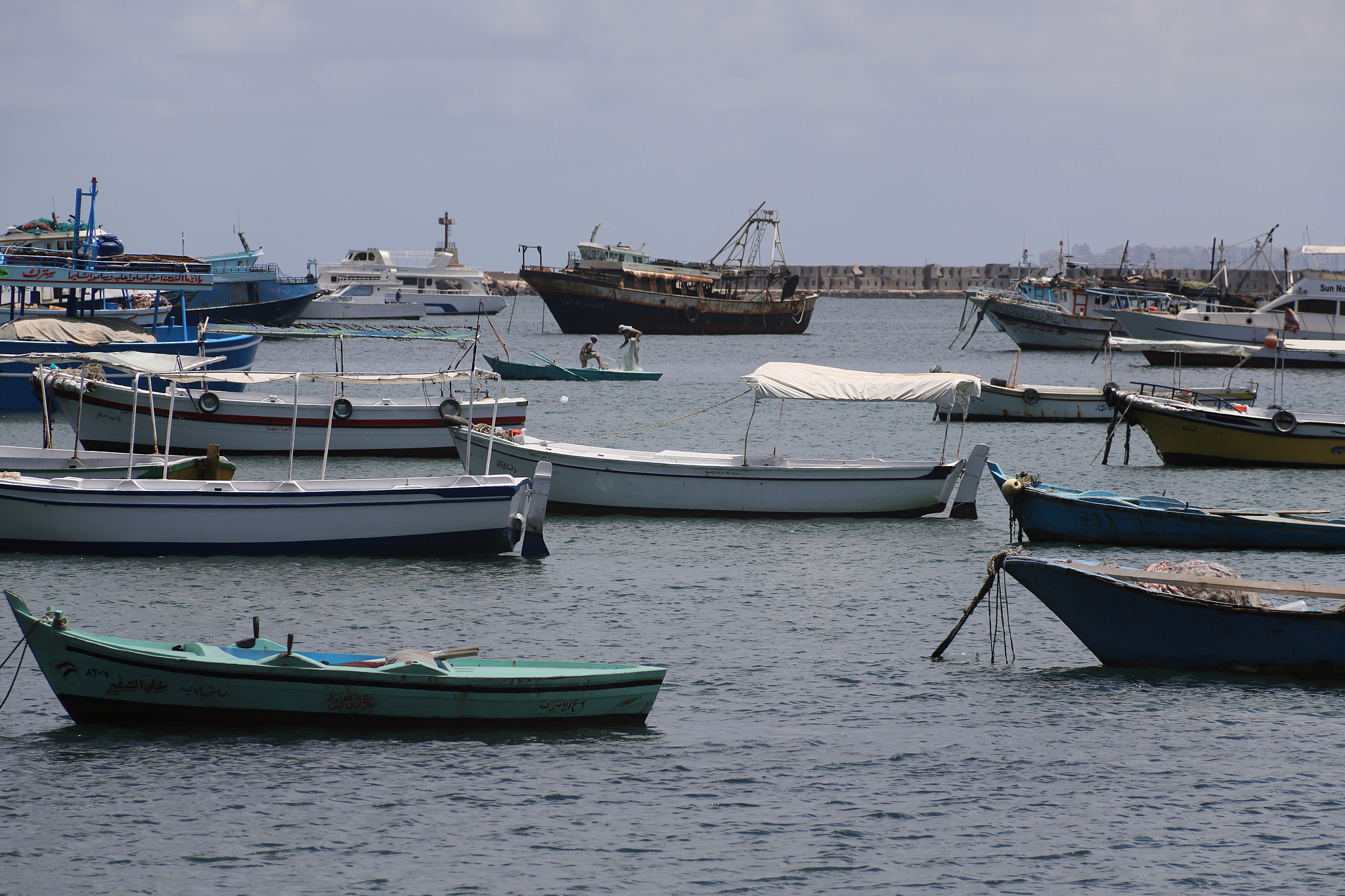 the fishermen boats