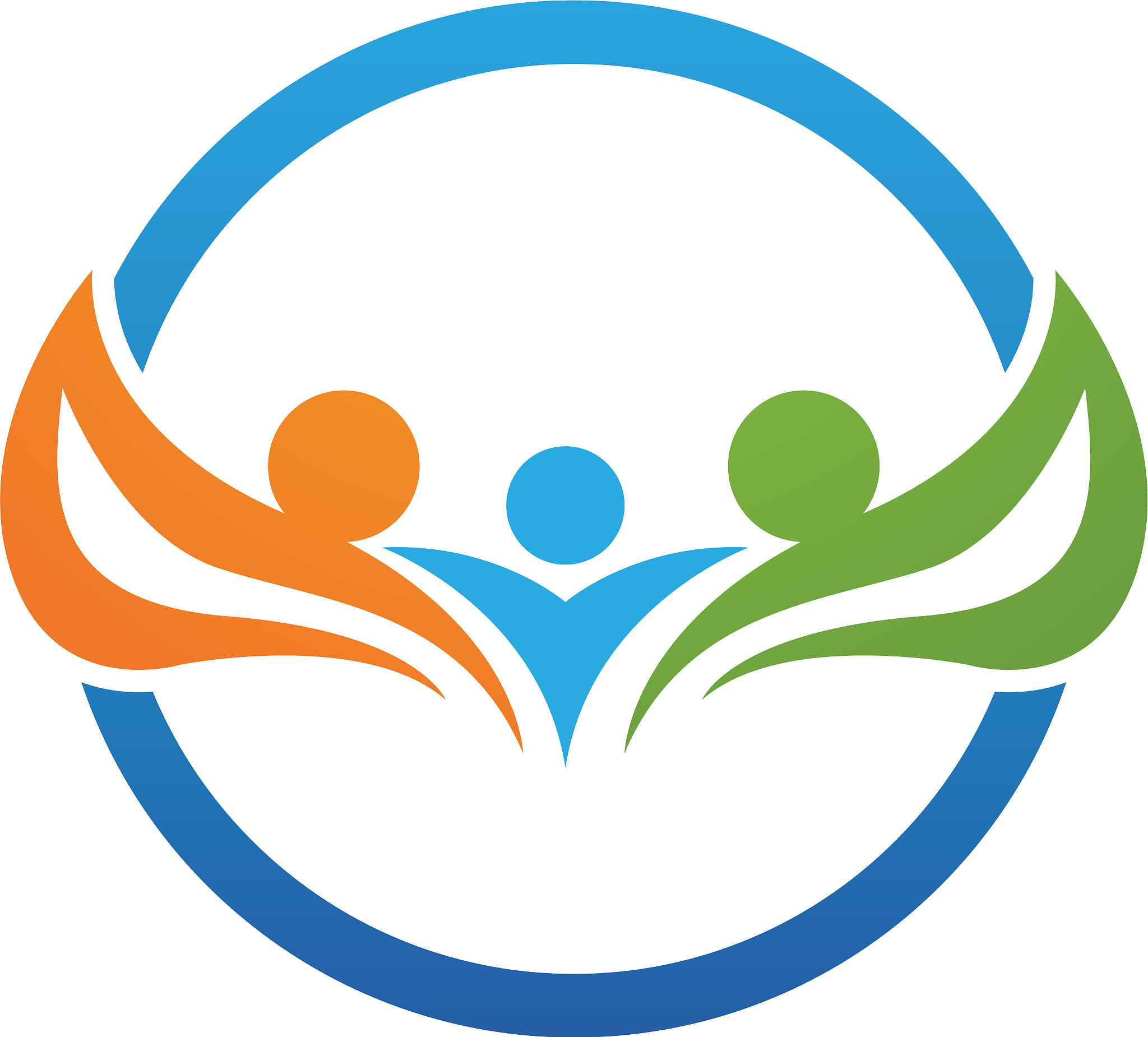 health success people care logo and symbols