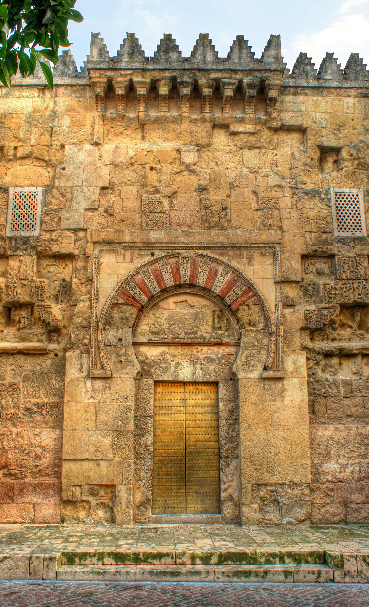 door of the mosque in cordoba