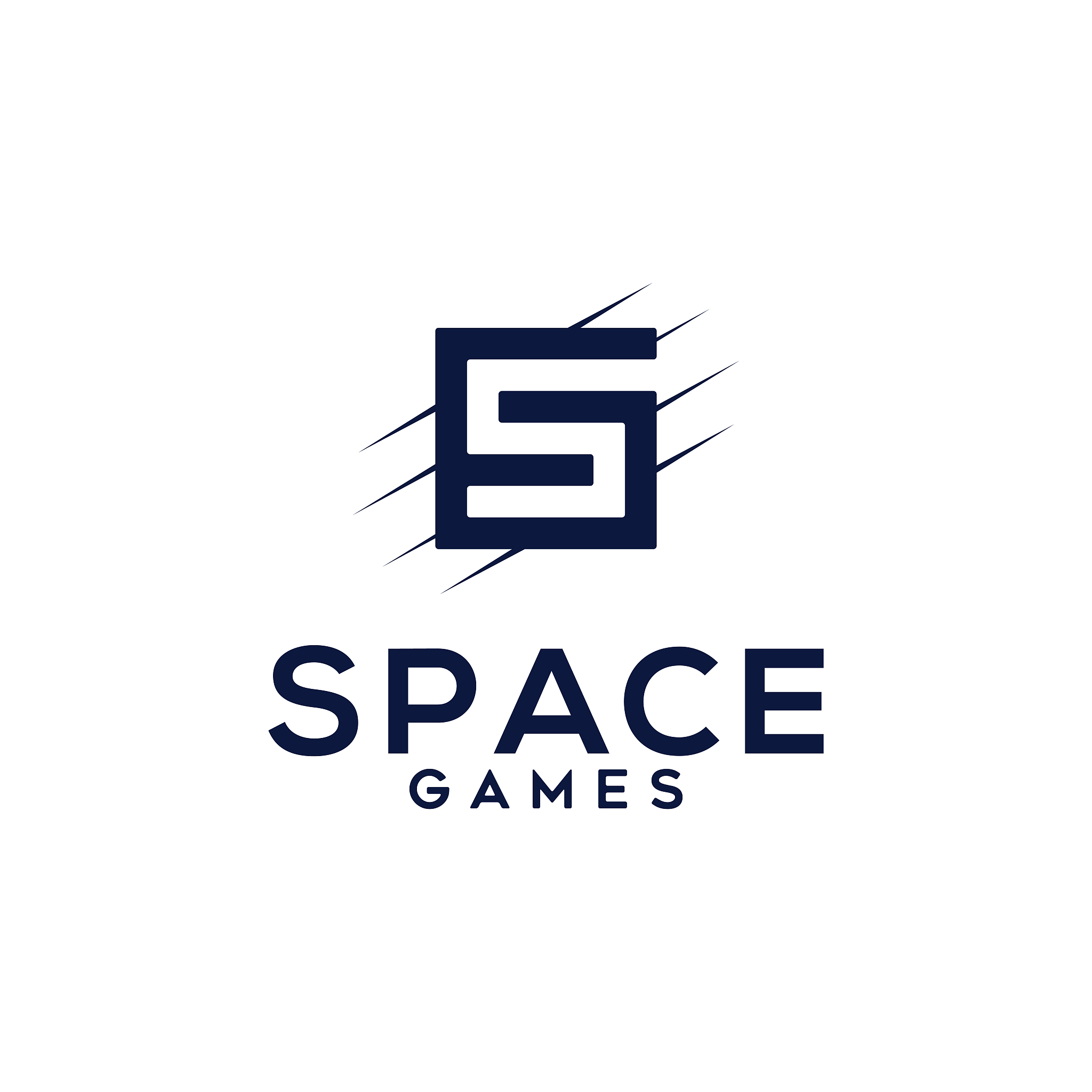 s letter logo designs, square, space, games logo inspirations, s