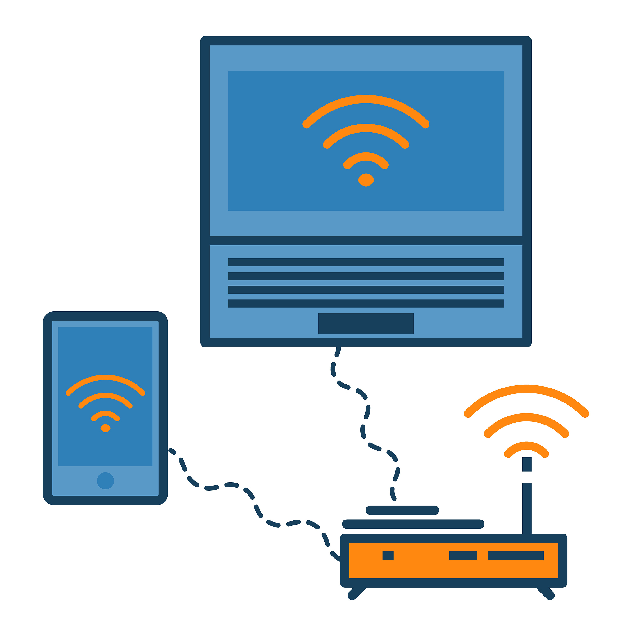 宽带互联网连接