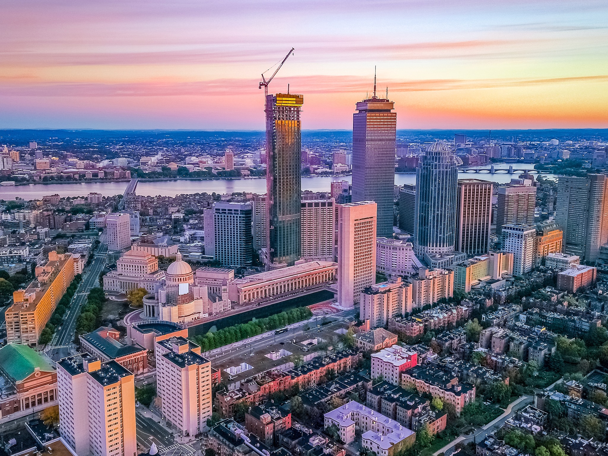 new skyscraper changes boston's skyline