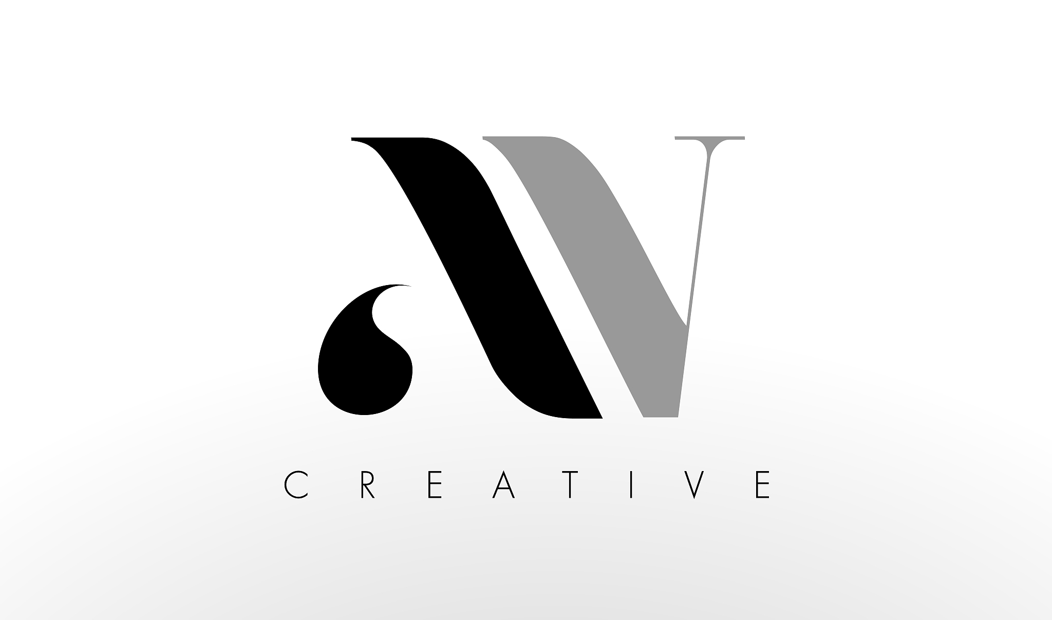 a v letter logo design creative av letters icon