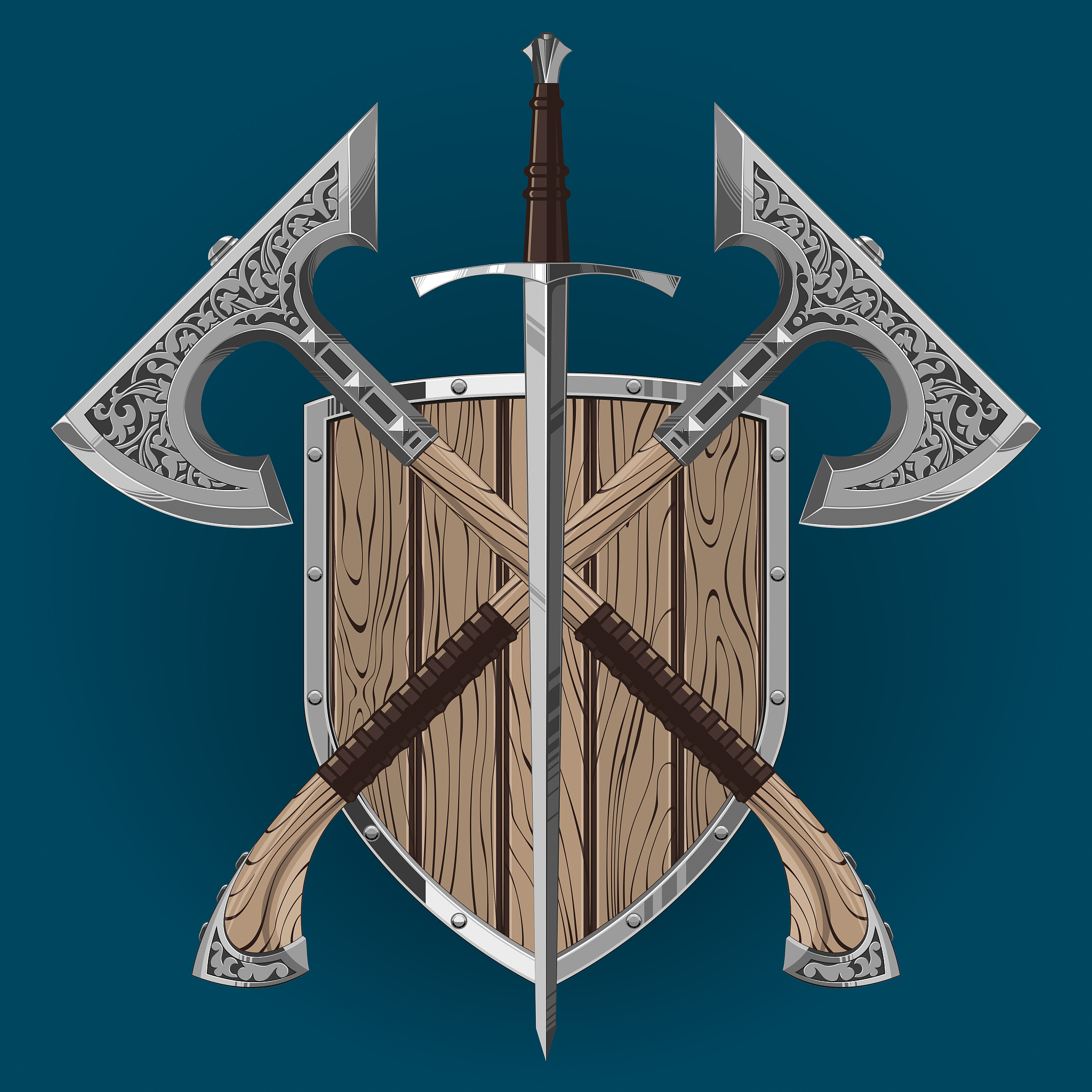 神器堆满的院子