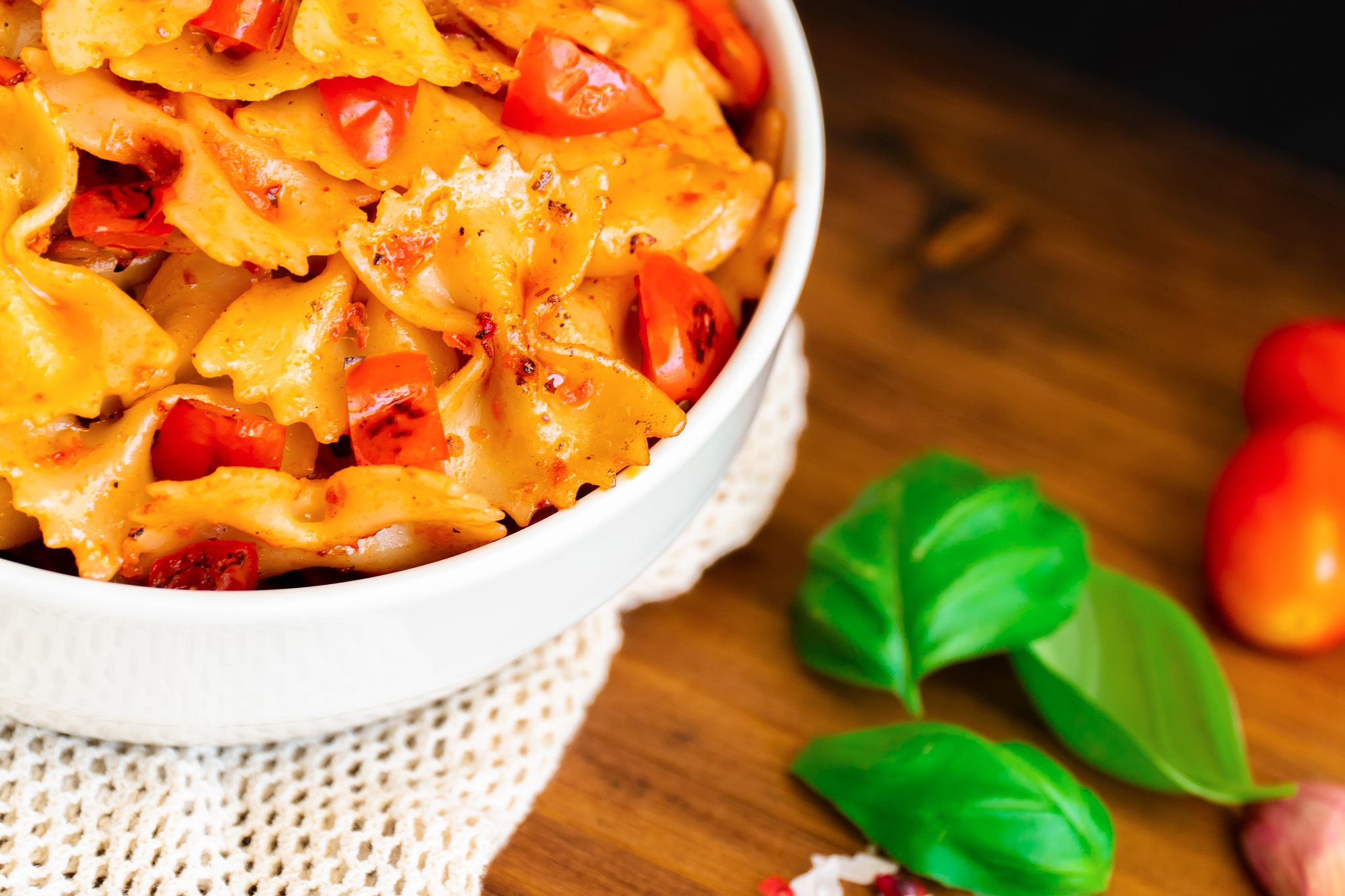 healthy organic italian farfalle homemade fresh pasta spaghetti 