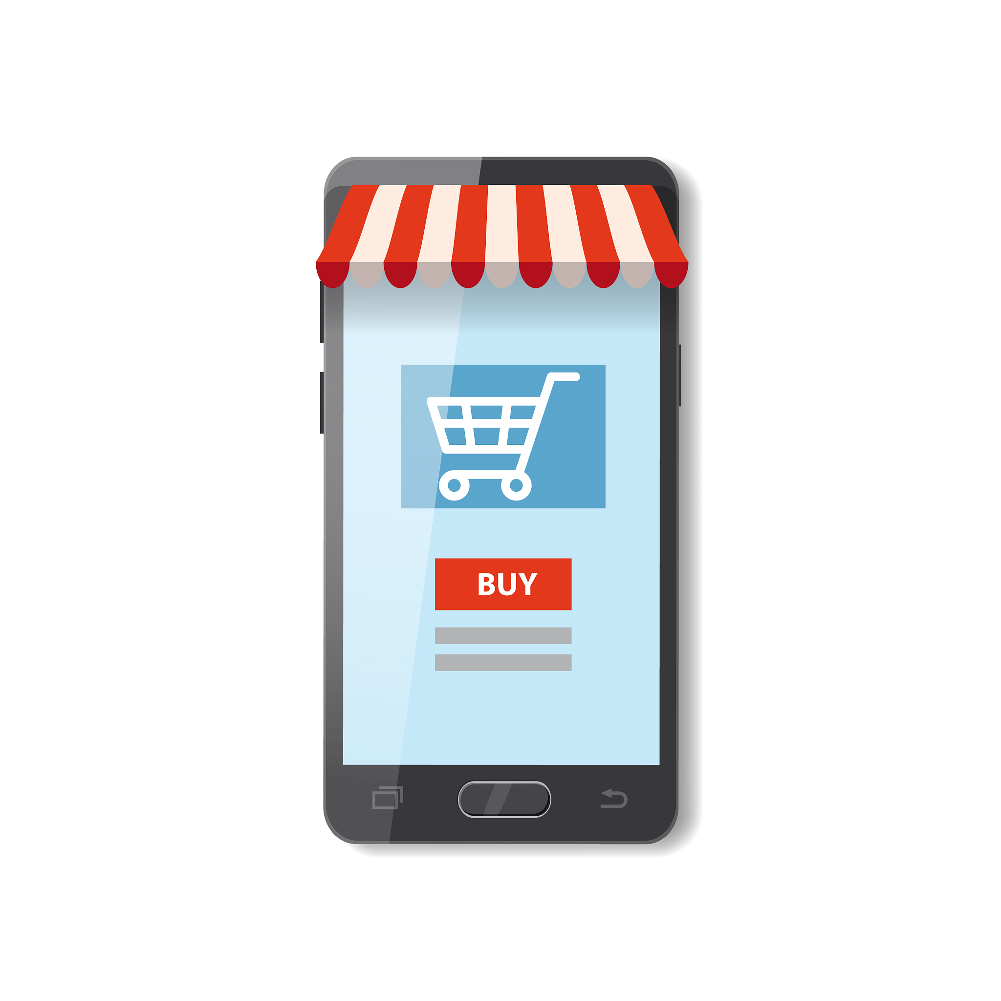 mobile shopping e-commerce online supermarket