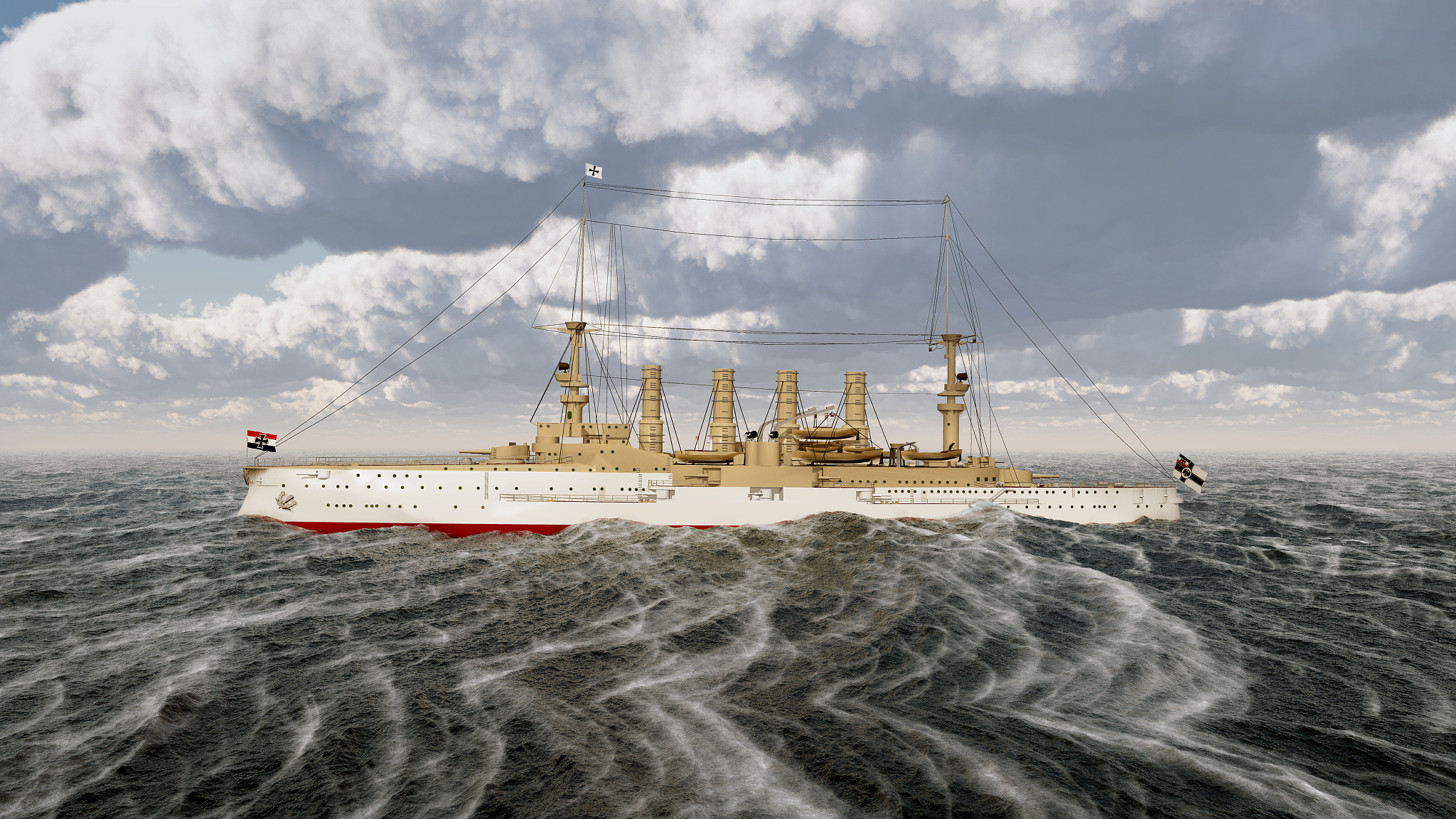 german armored cruiser from world war i