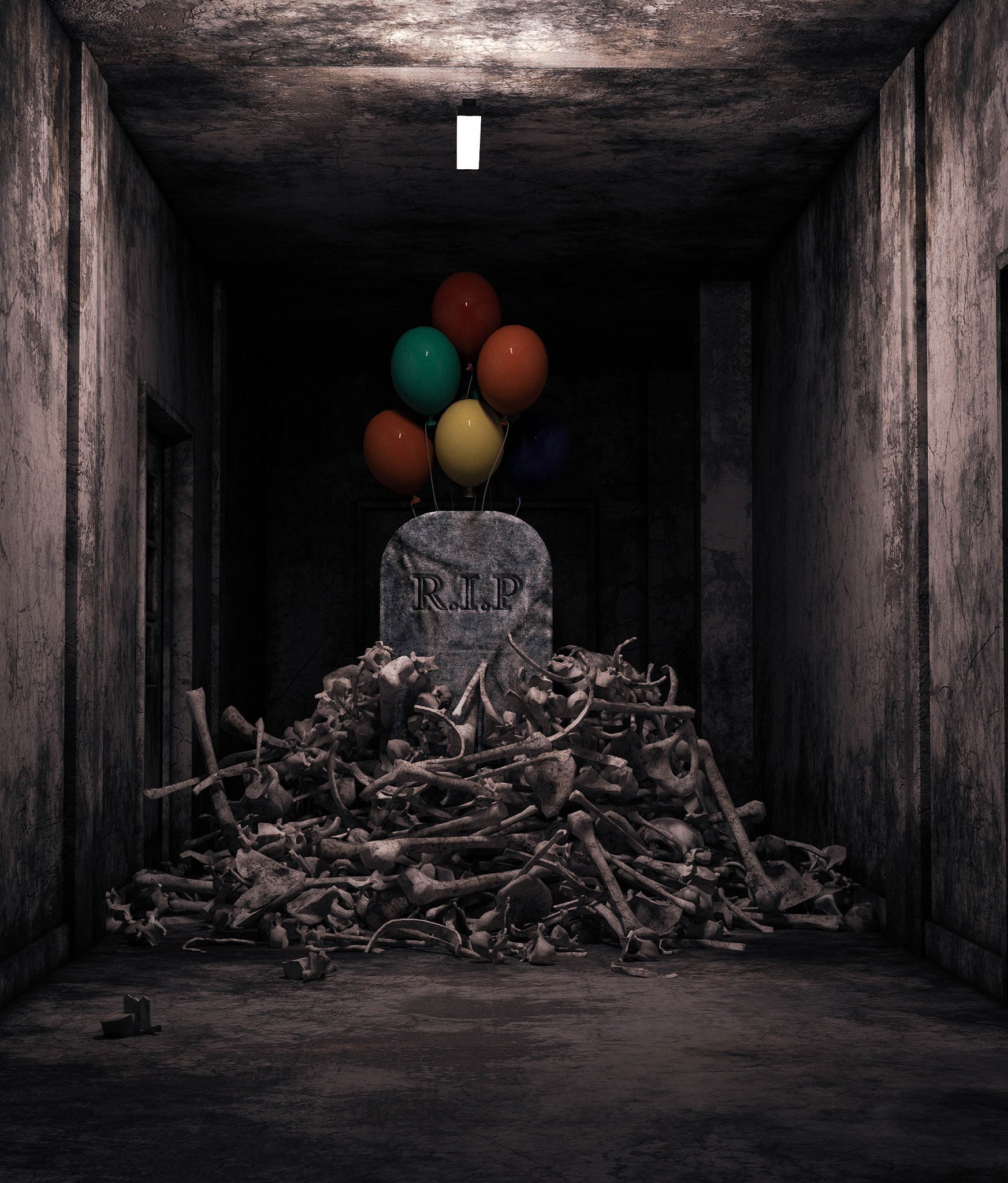 恐怖环境描述：营造惊悚氛围的要素