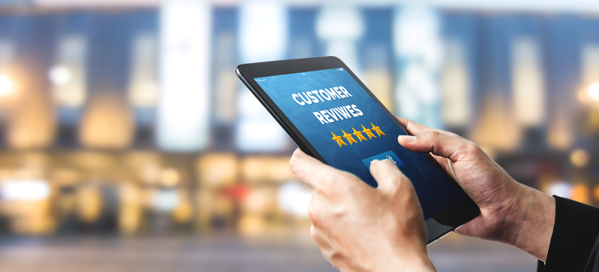 customer review satisfaction feedback survey concept.