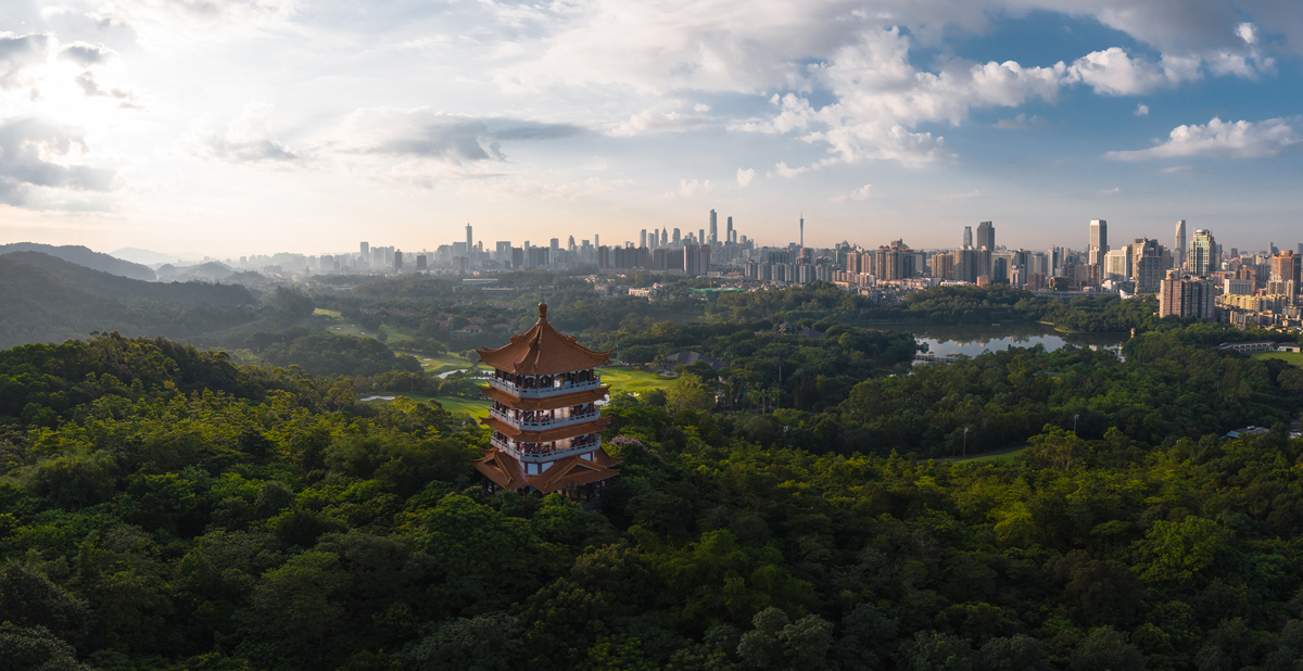 俯瞰广州中国