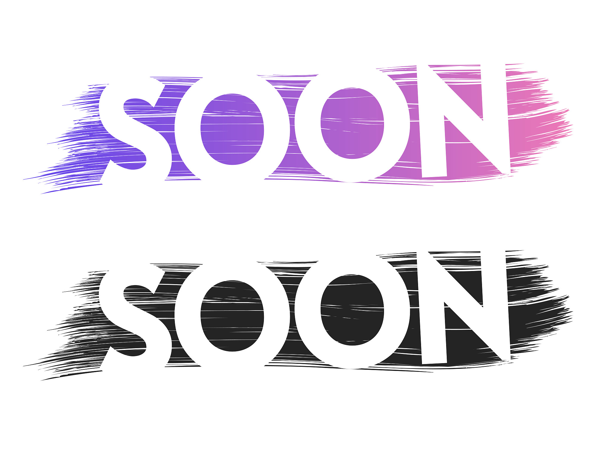 coming soon text sign announcement, graphic print message on dir