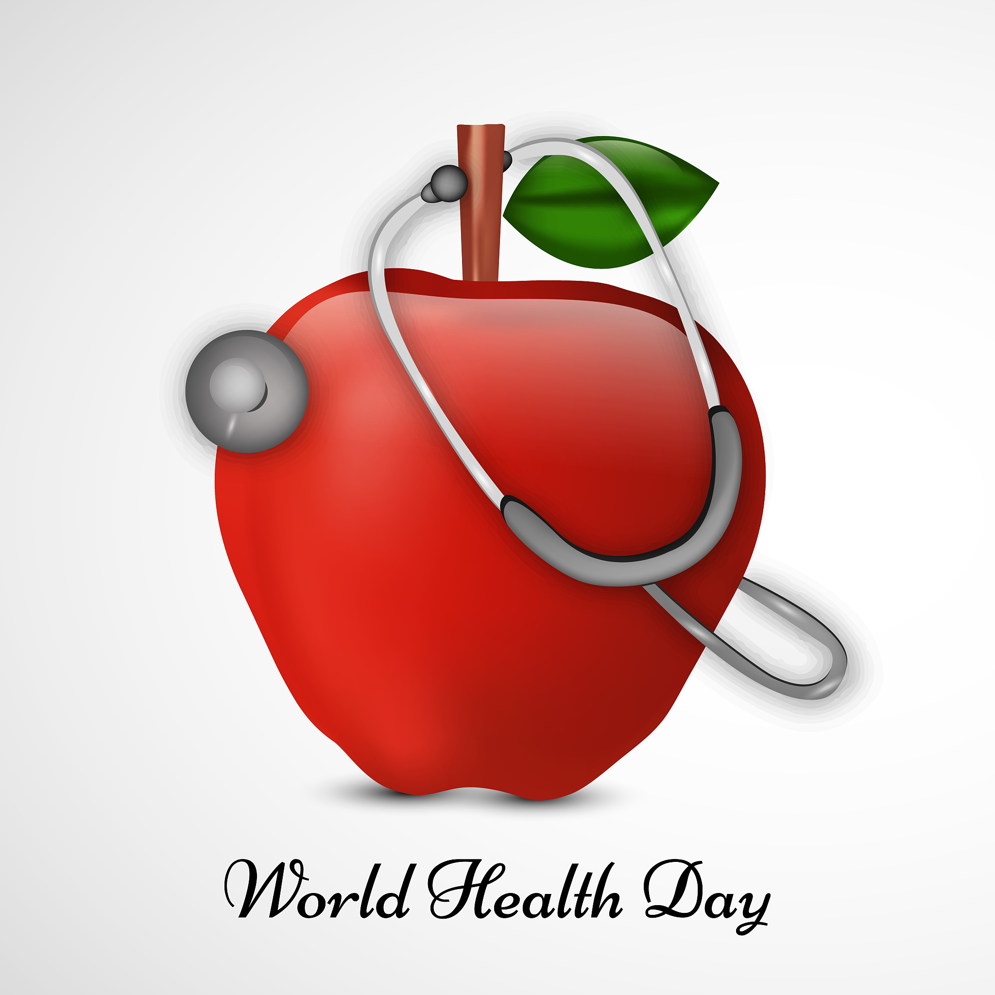 illustration of world health day background