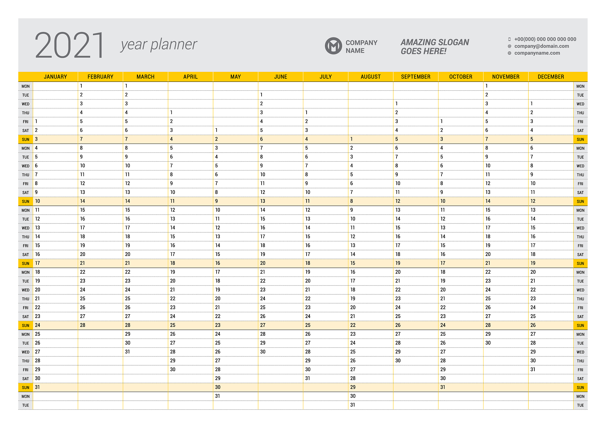 签到计划表格模板 - 员工打卡管理工具