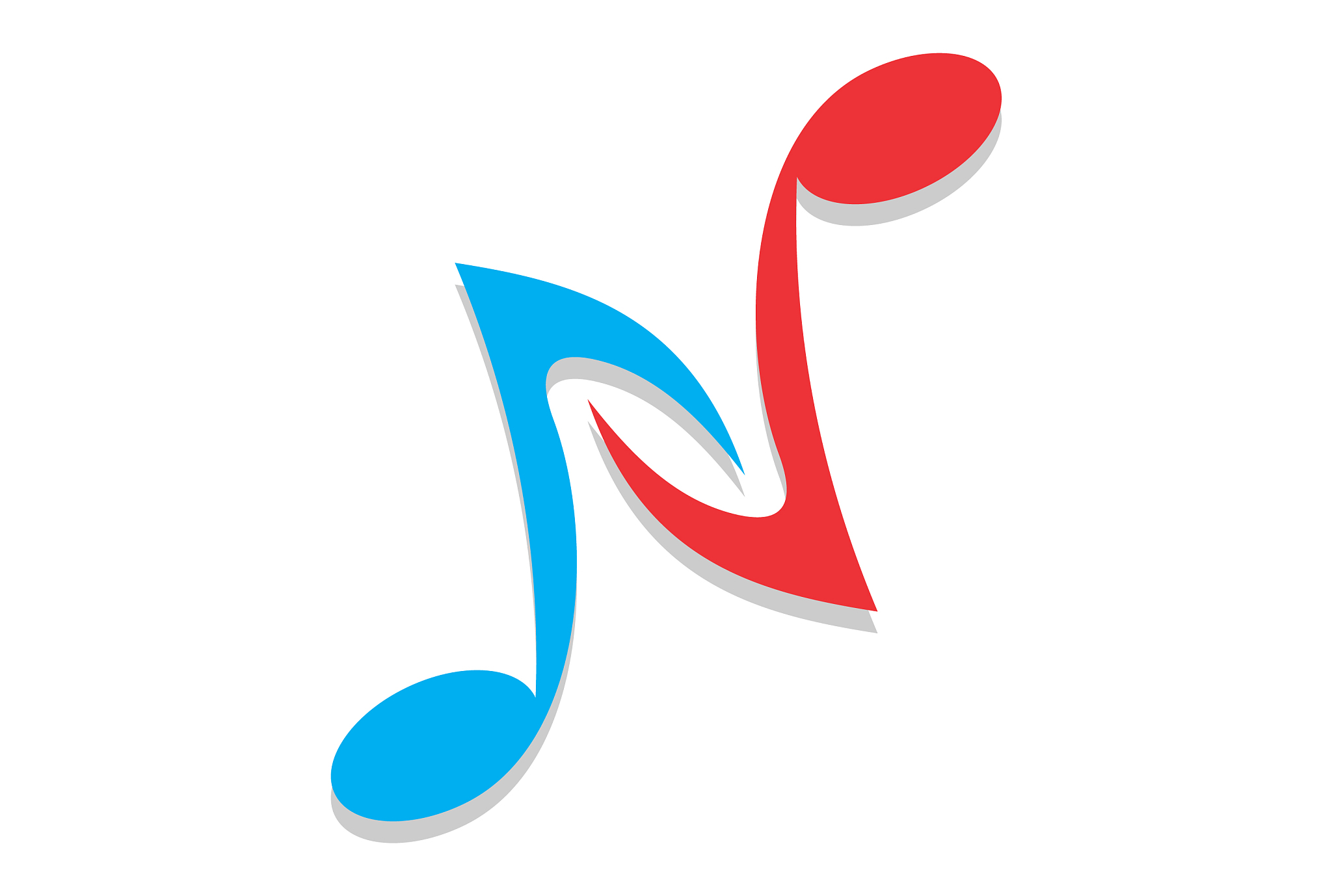 letter n note logo icon
