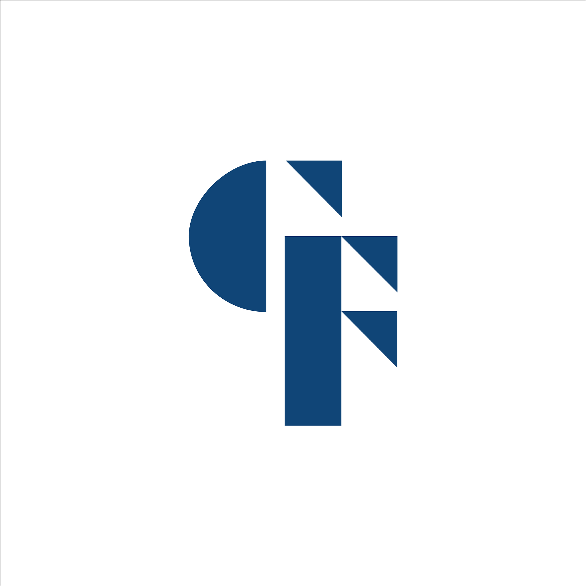 initial letter gf or fg logo design template