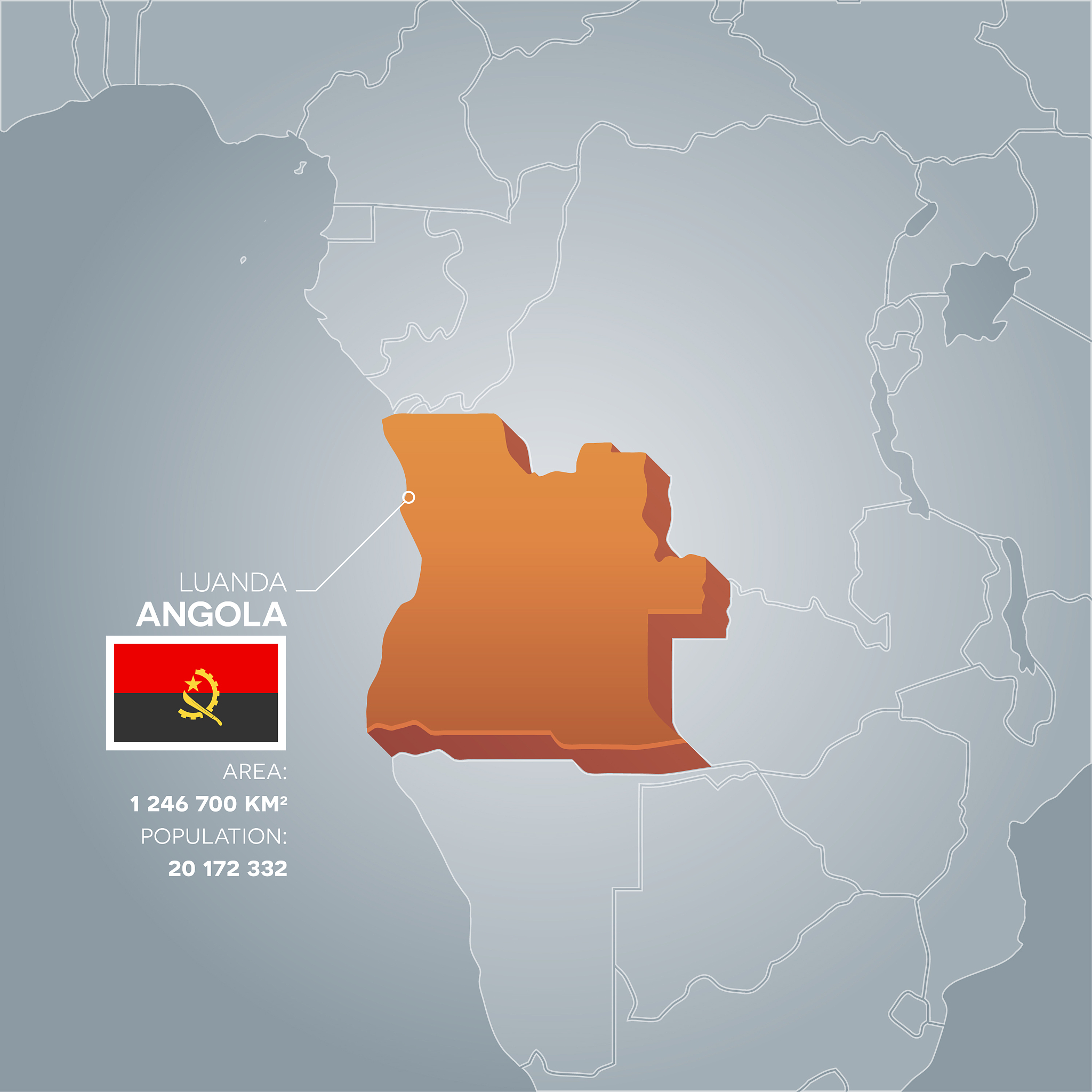 angola information map