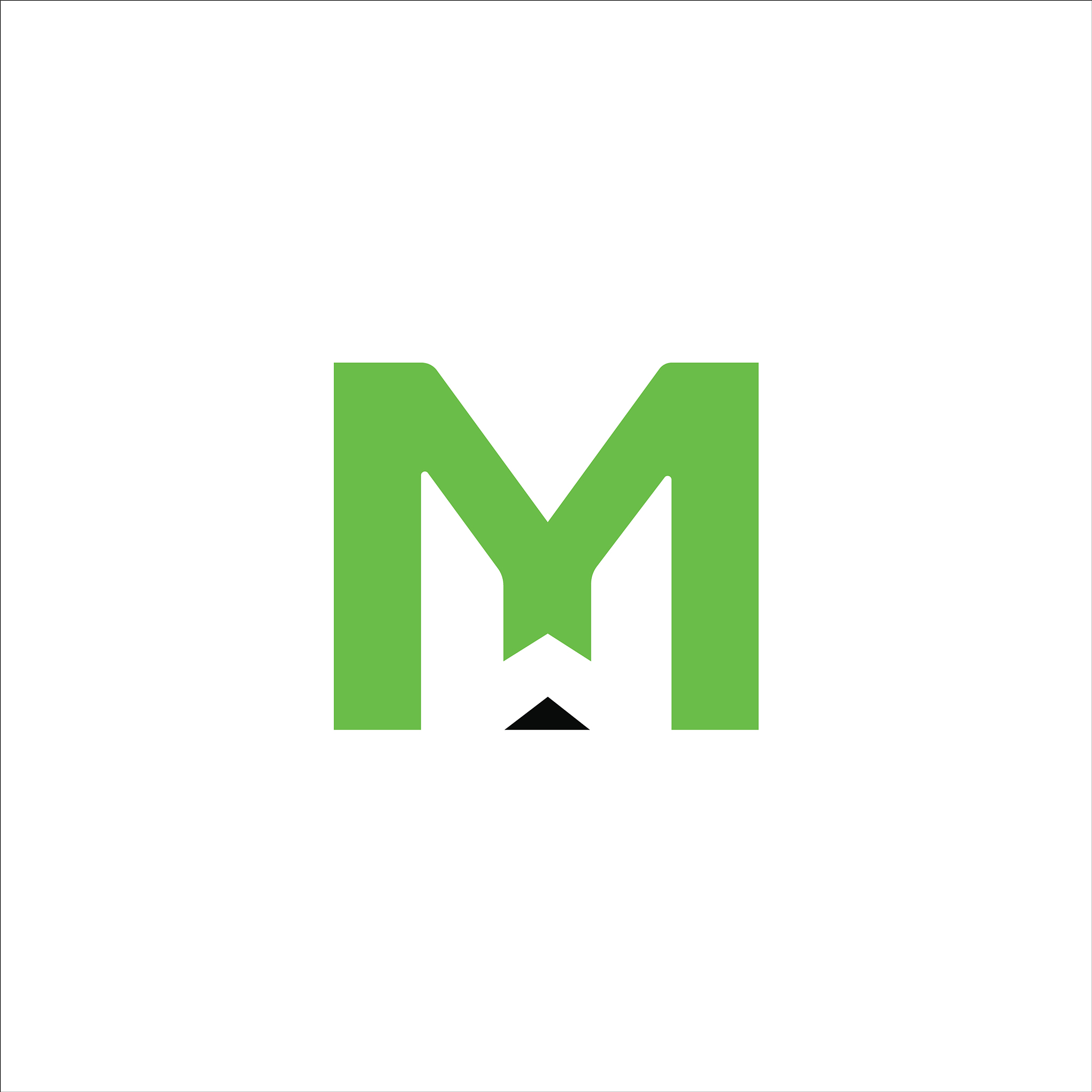initial letter mw or wm logo design template
