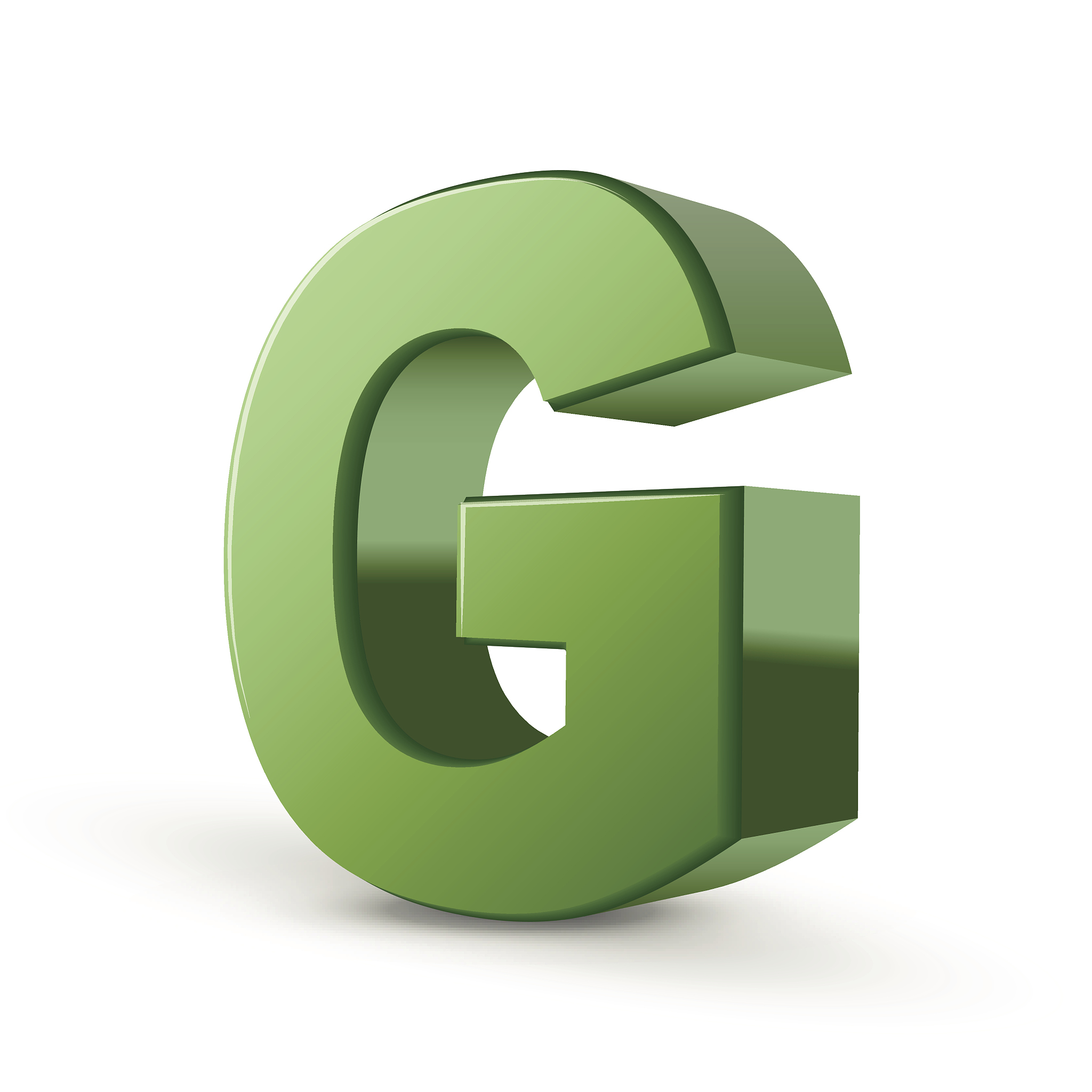 三维图形,英文字母<strong>g</strong>,绿色,单词,一个物体,字母,环境,背景,2015年,绘画