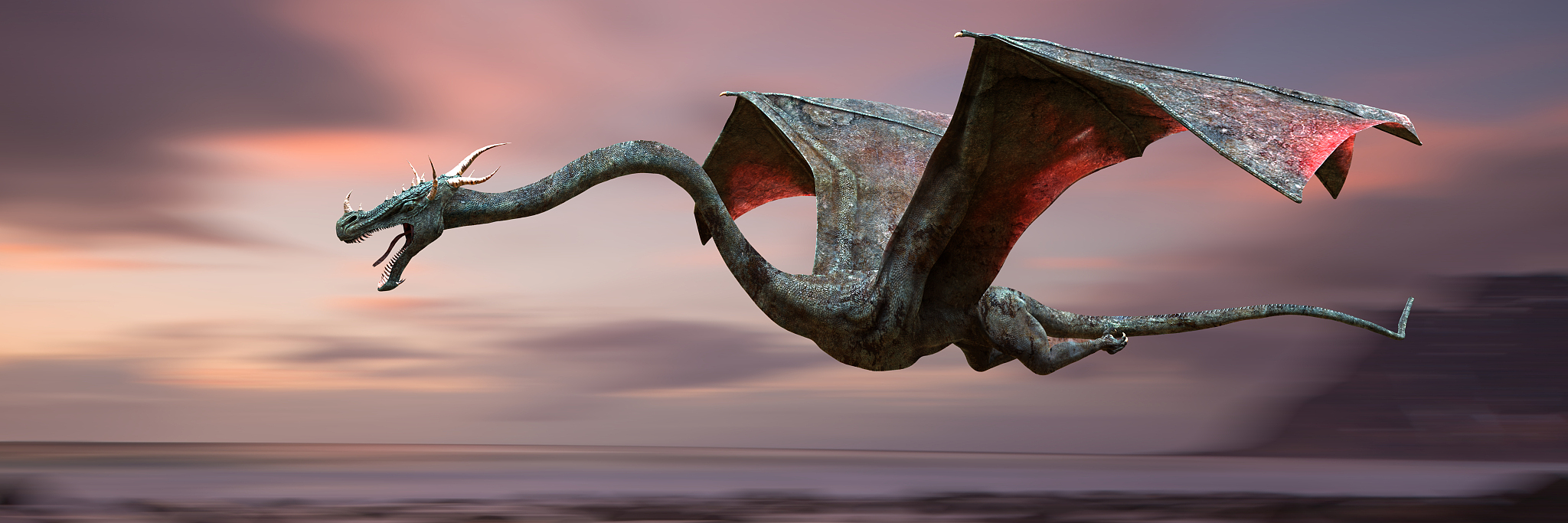 dragon, fast flying magical creature