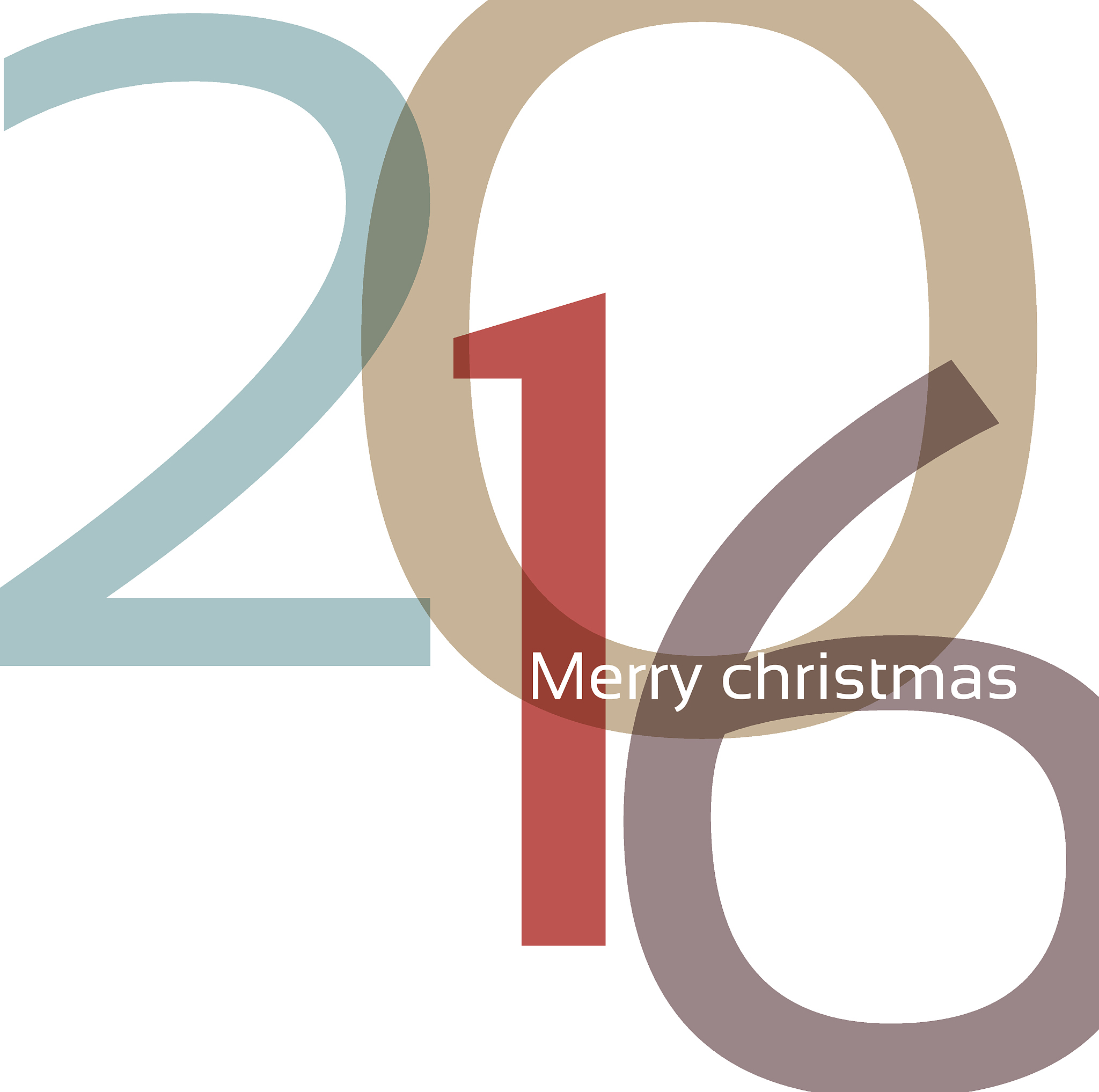 happy new year 2016 retro design