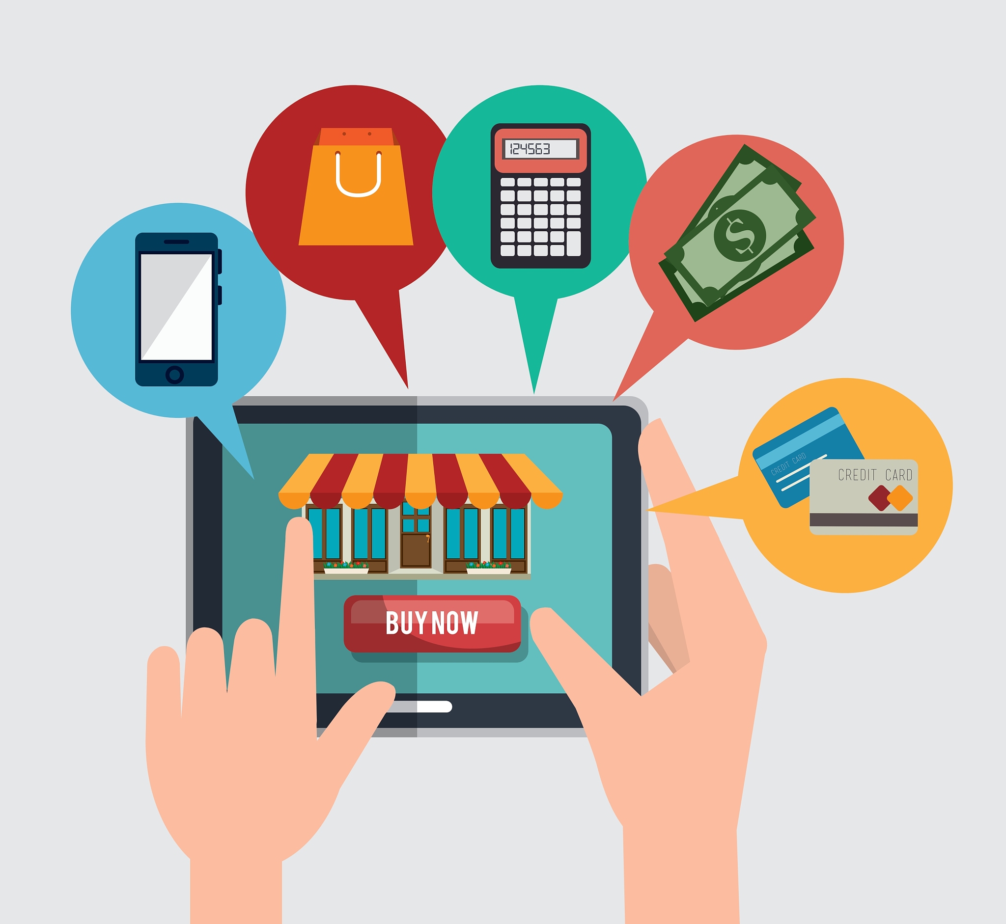 online store shopping icon
