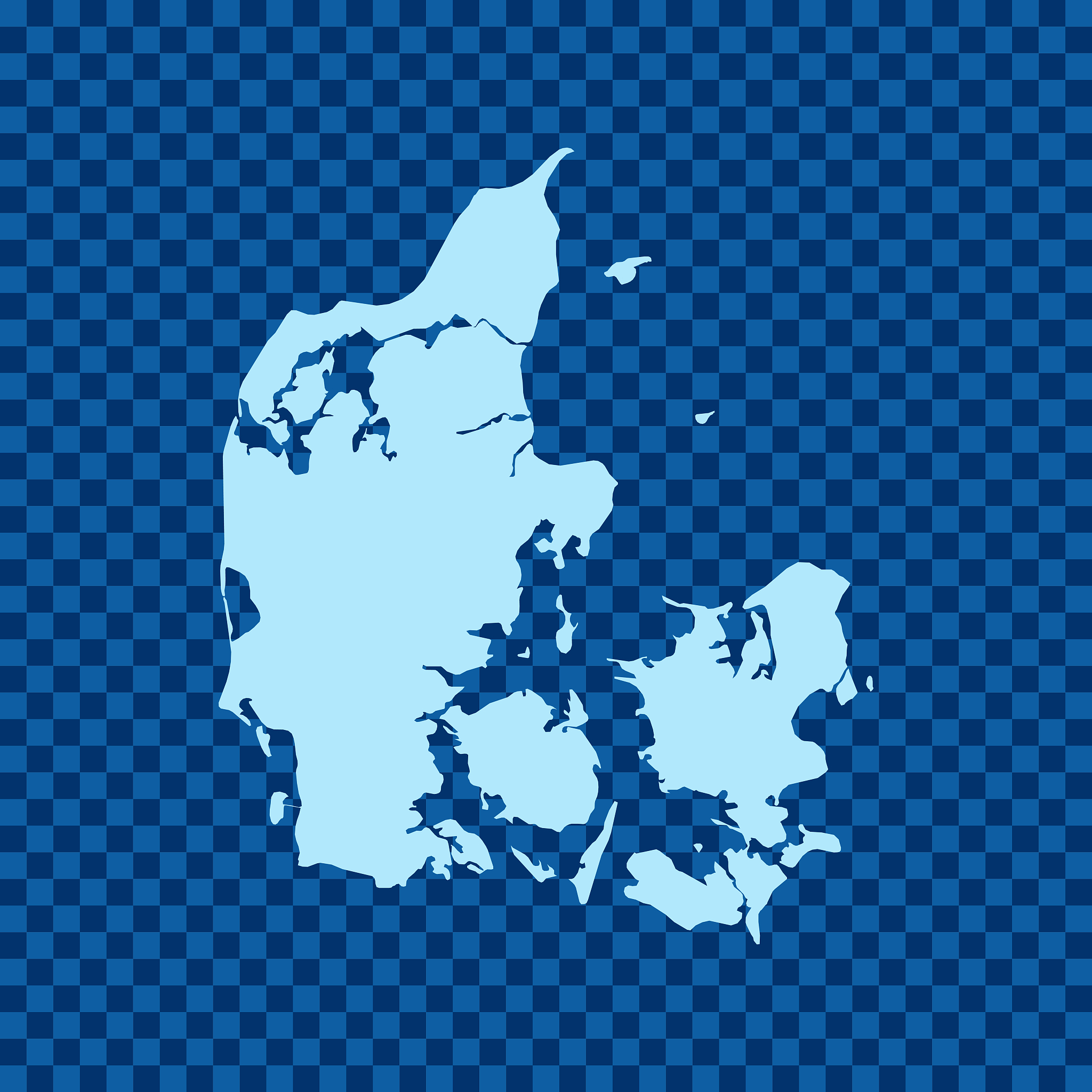 denmark map