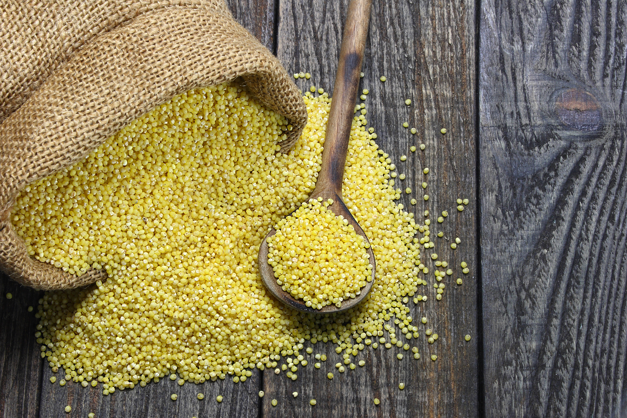 raw millet