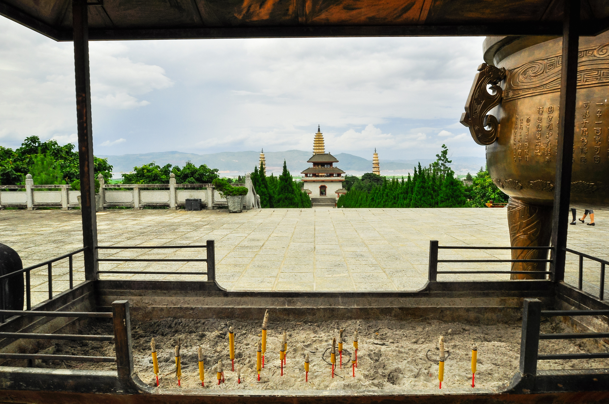 rebuild song dynasty town in dali, yunnan province, china.