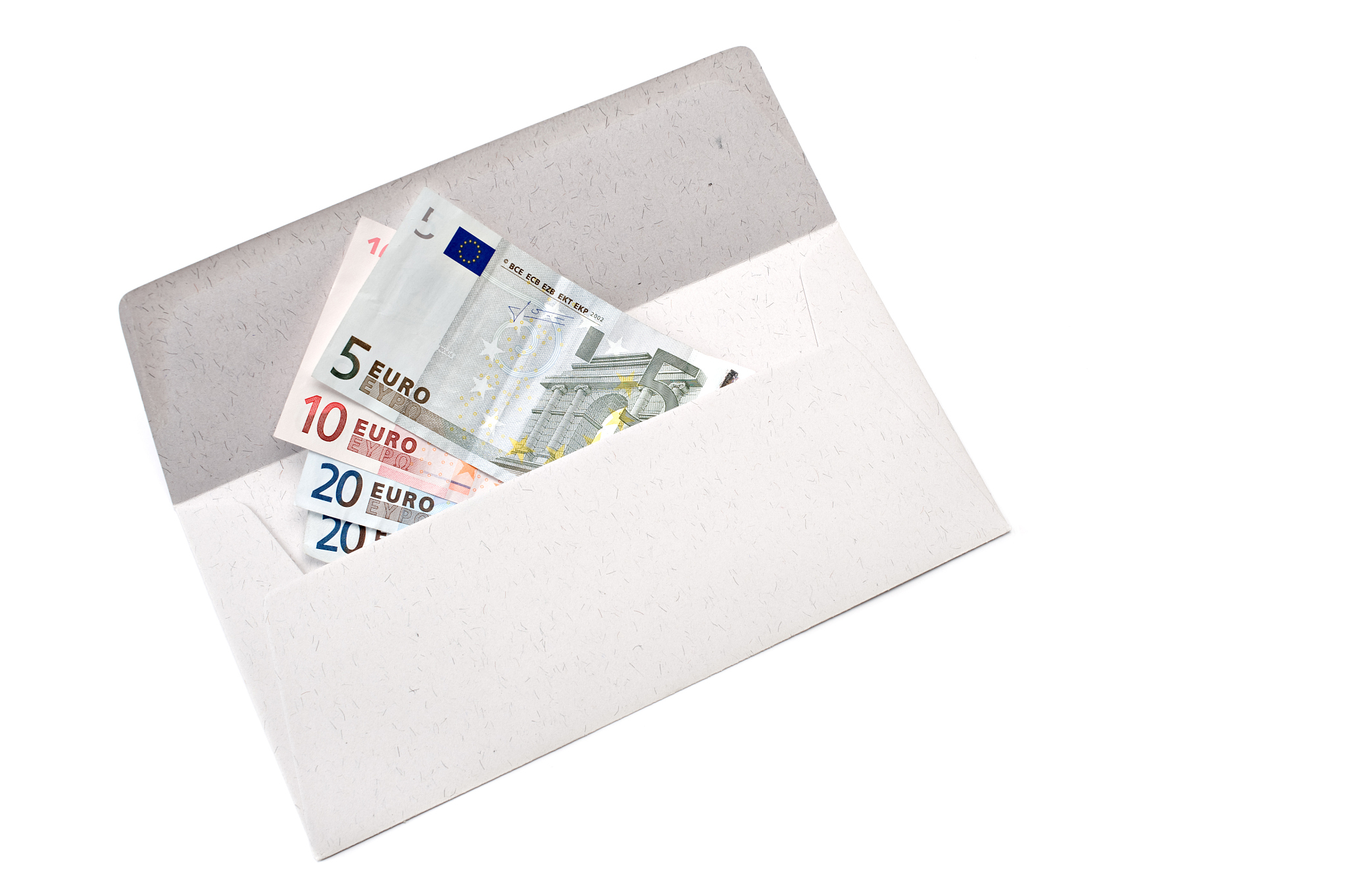money in envelope